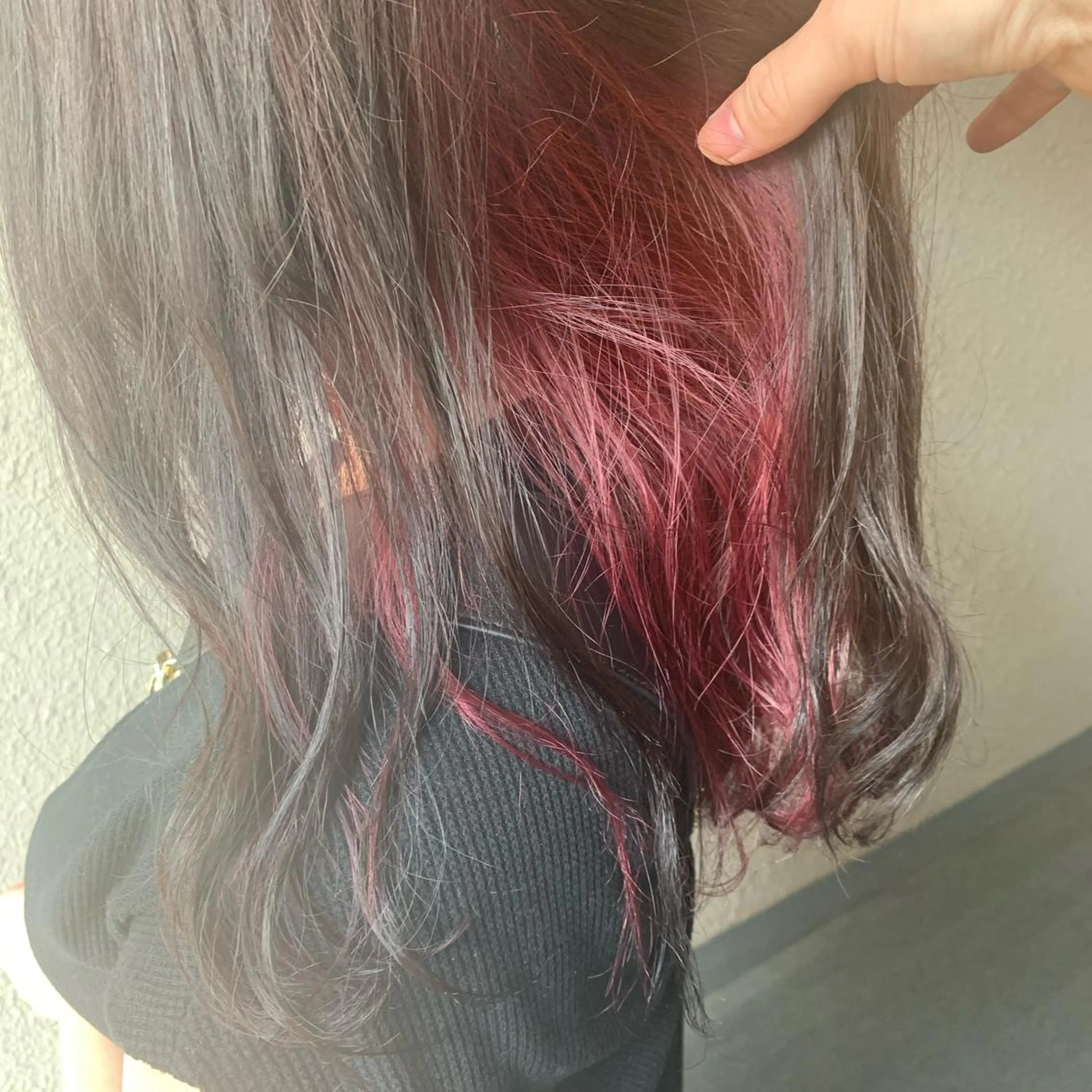 ミディアム カラー chouette/ 根本優希のヘアスタイル