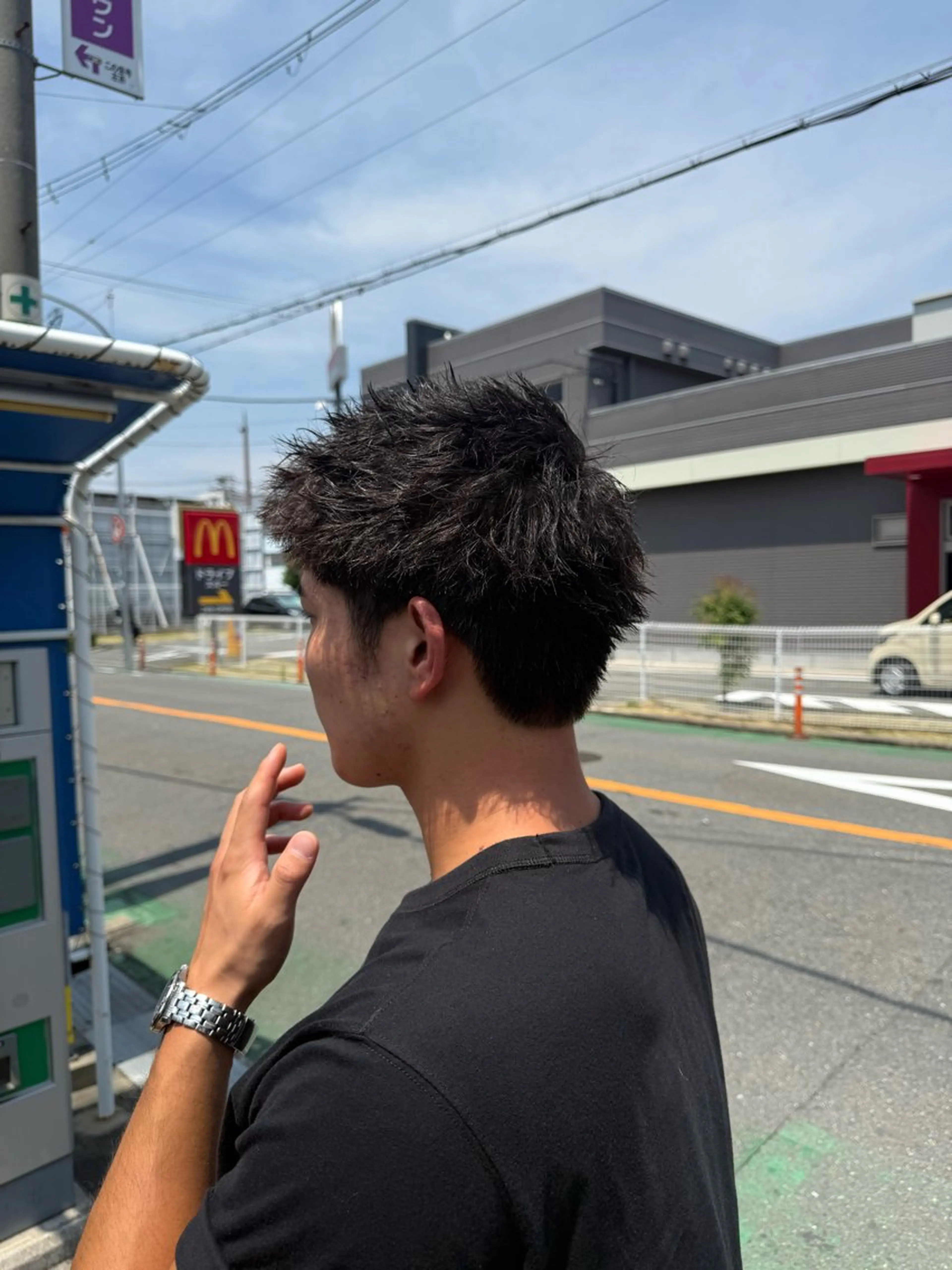 ショート メンズ スパイキーショート ショートヘア Love＆Hair DIVE所属・大阪美容師/ 山元天翔のヘアスタイル