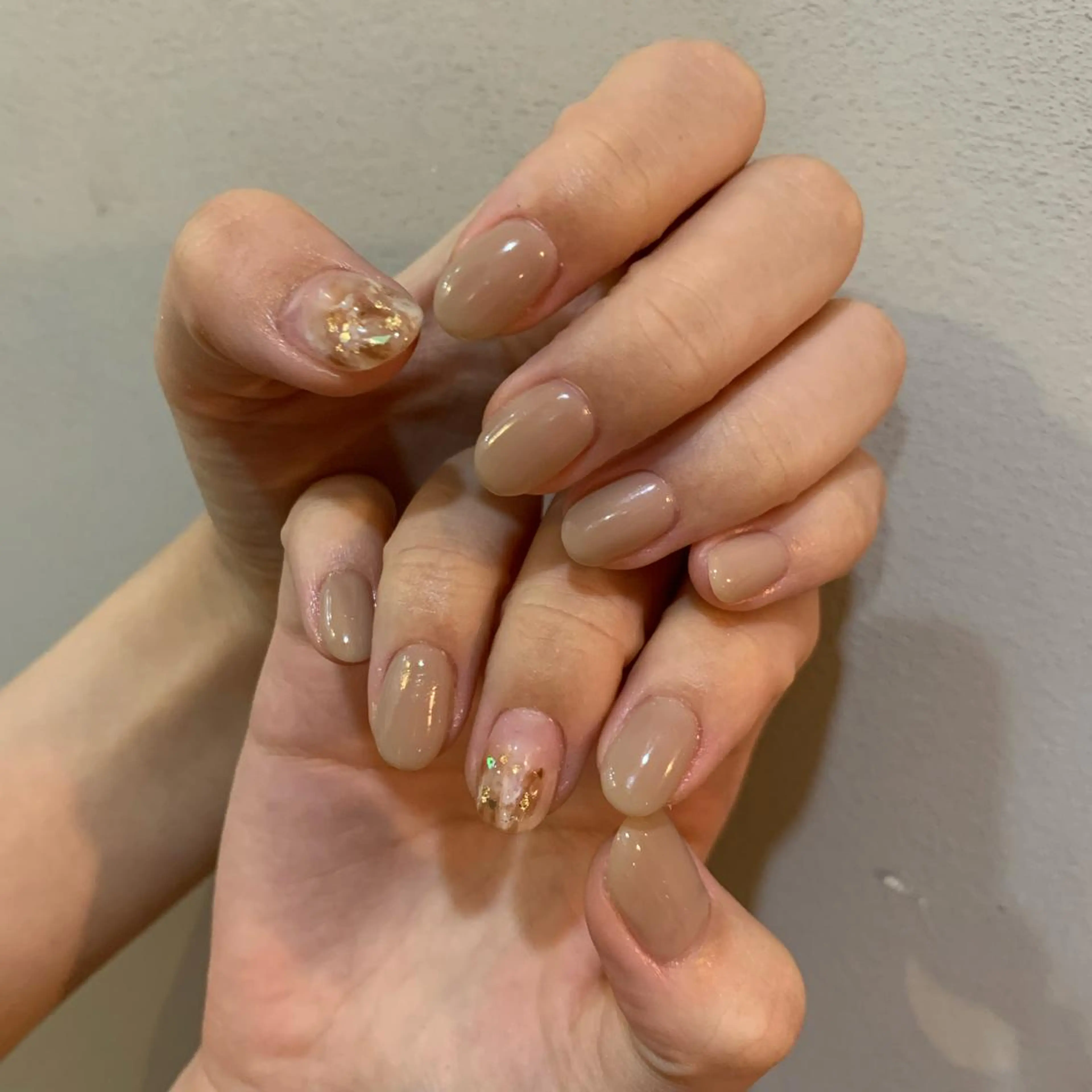 オフなし✳︎オフィスネイルに!シンプルコース(アート2本程度)の写真