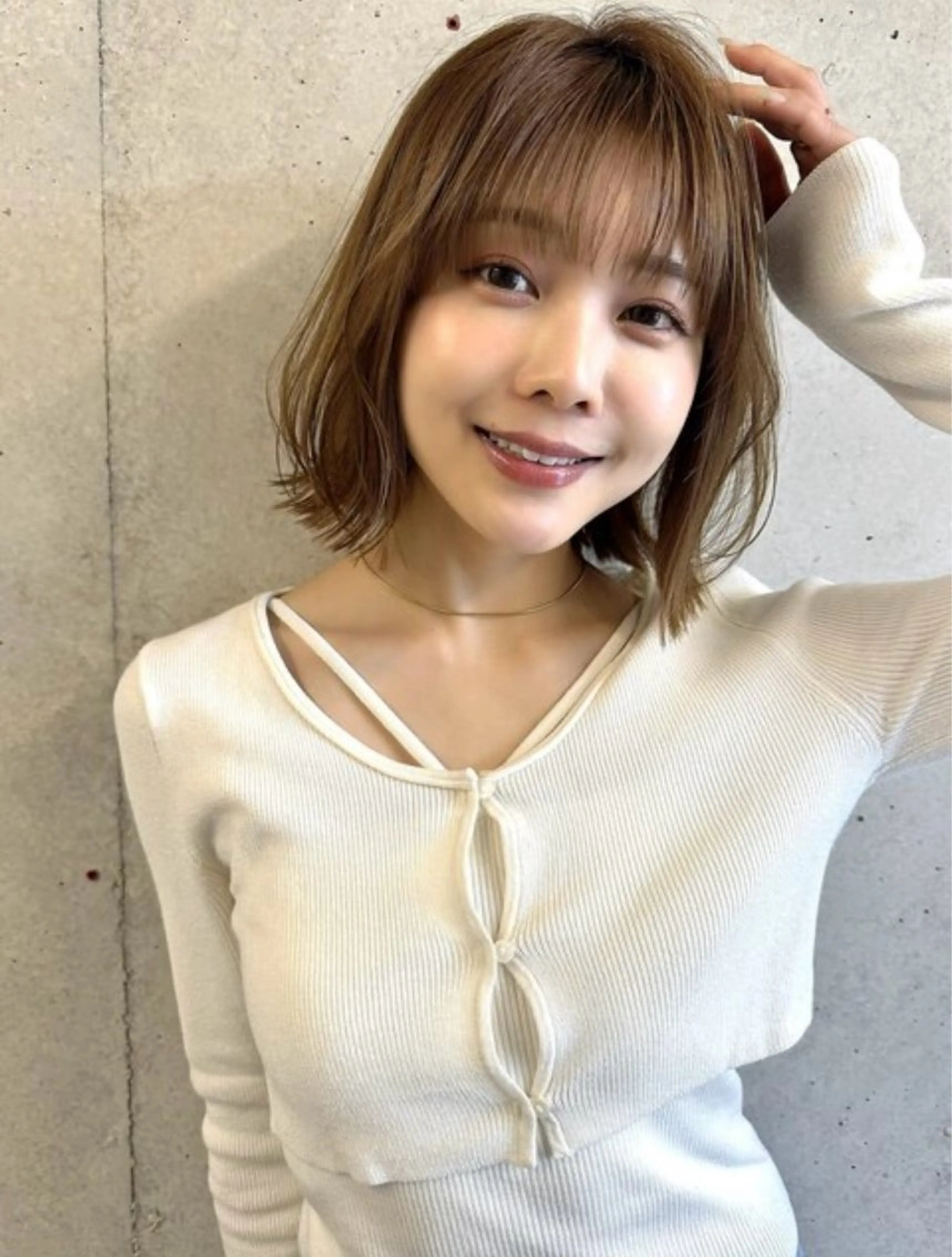 ミディアム カラー モデル様募集 まなみのヘアスタイル