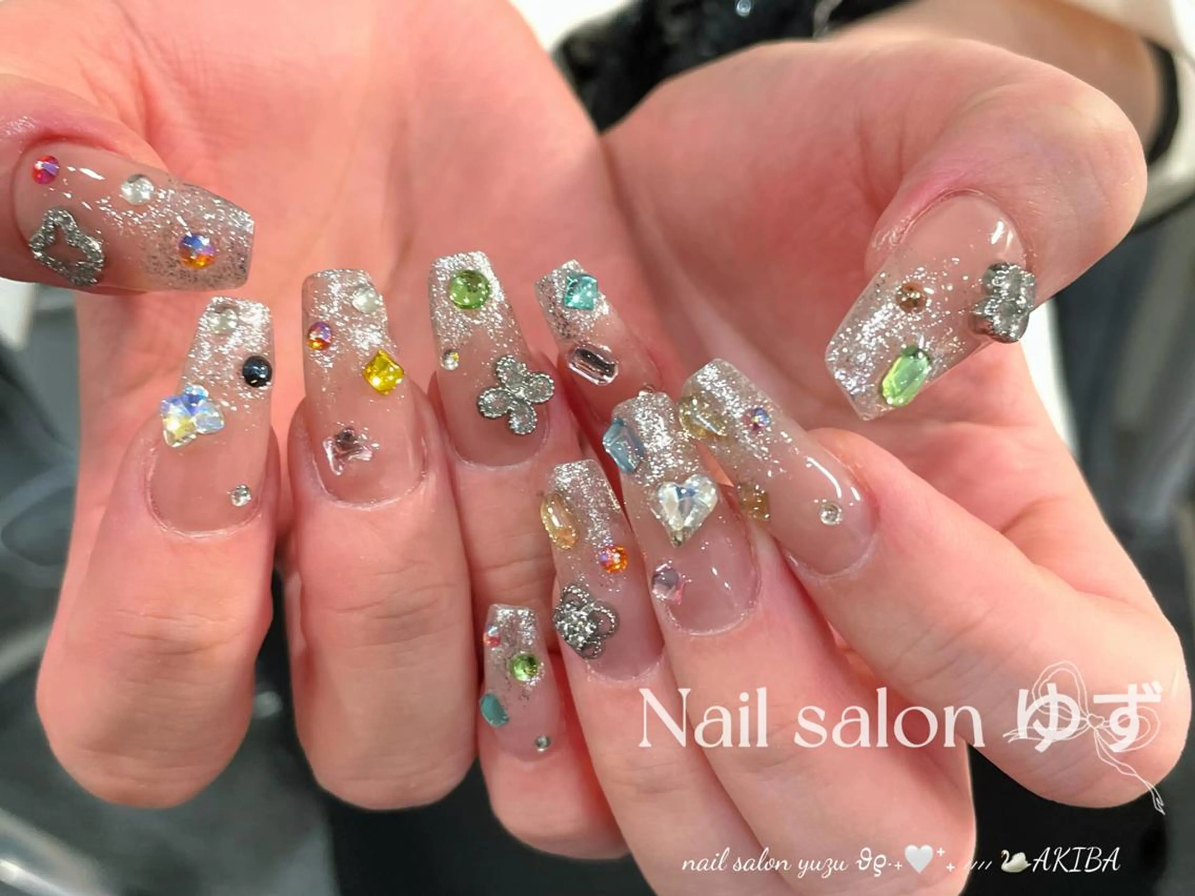 ネイル ハンドネイル ハンドケア MAKI💚💚💚 秋葉原.のネイルデザイン