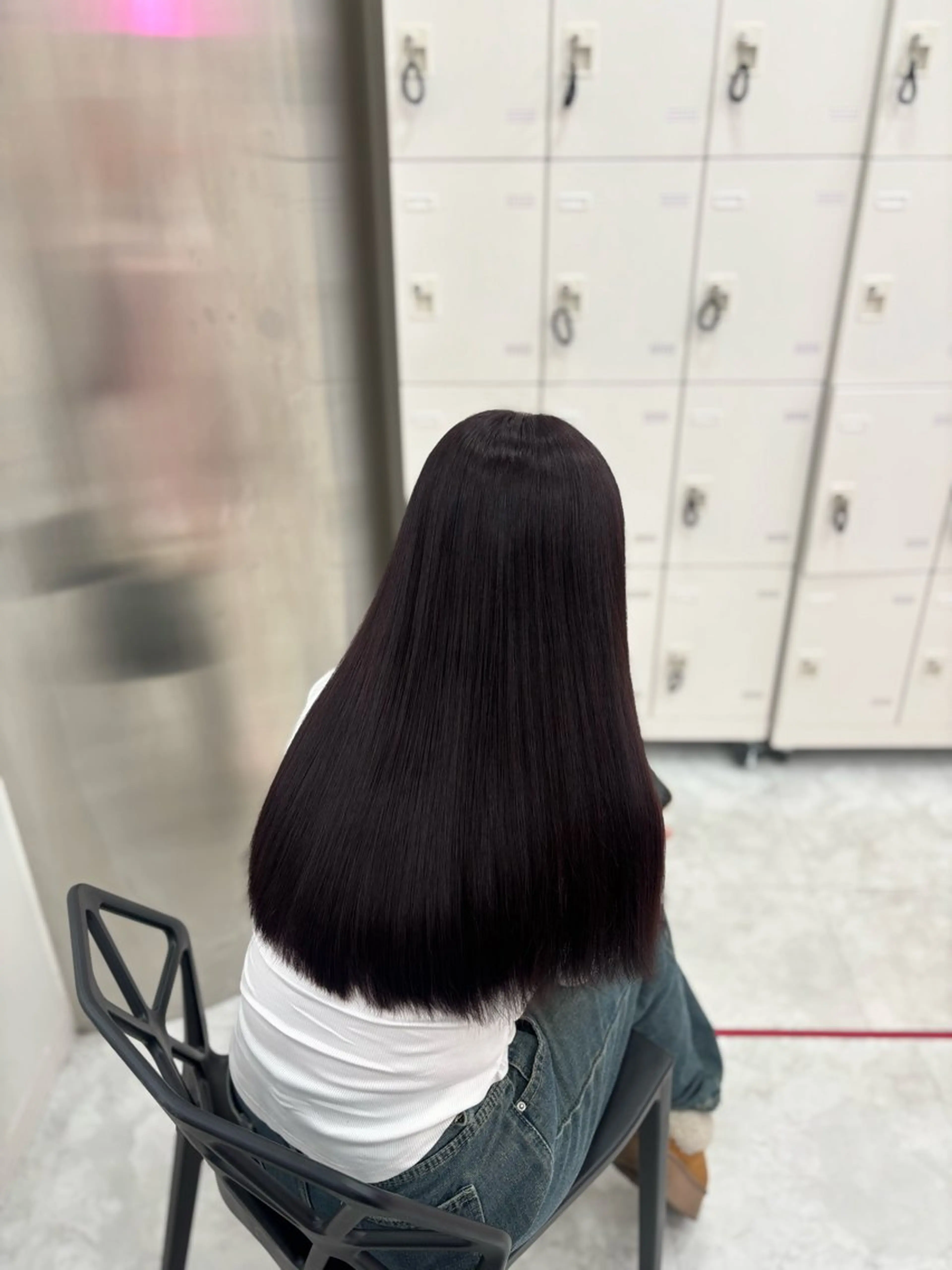 ロング カラー ヘアカラー トリートメント 🤍レイヤー/顔周り 暖色hirari🤍のヘアスタイル