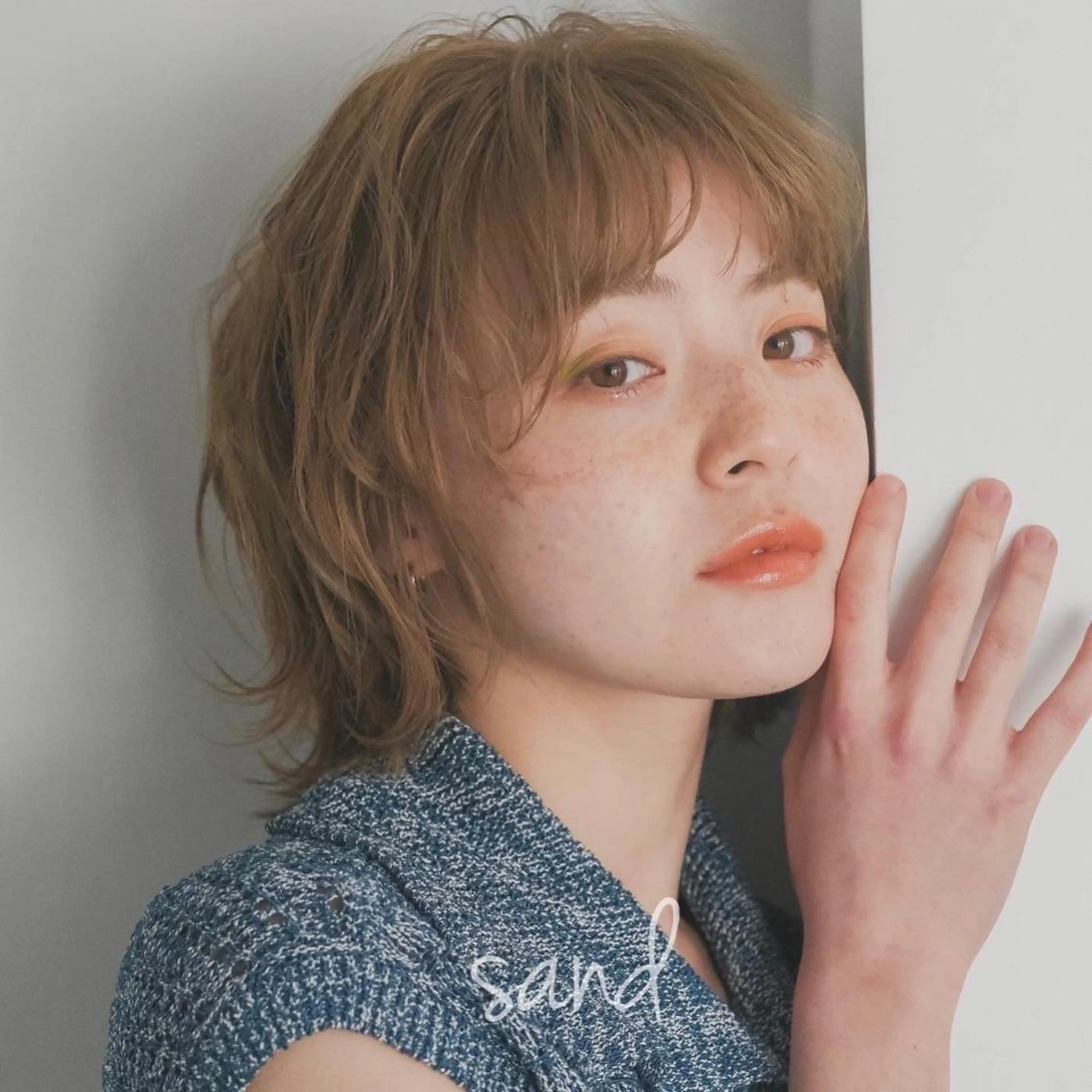 ショート カラー ヘアアレンジ トリートメント 表参道美容師ゆいか ♡ミディアムレイヤーのヘアスタイル