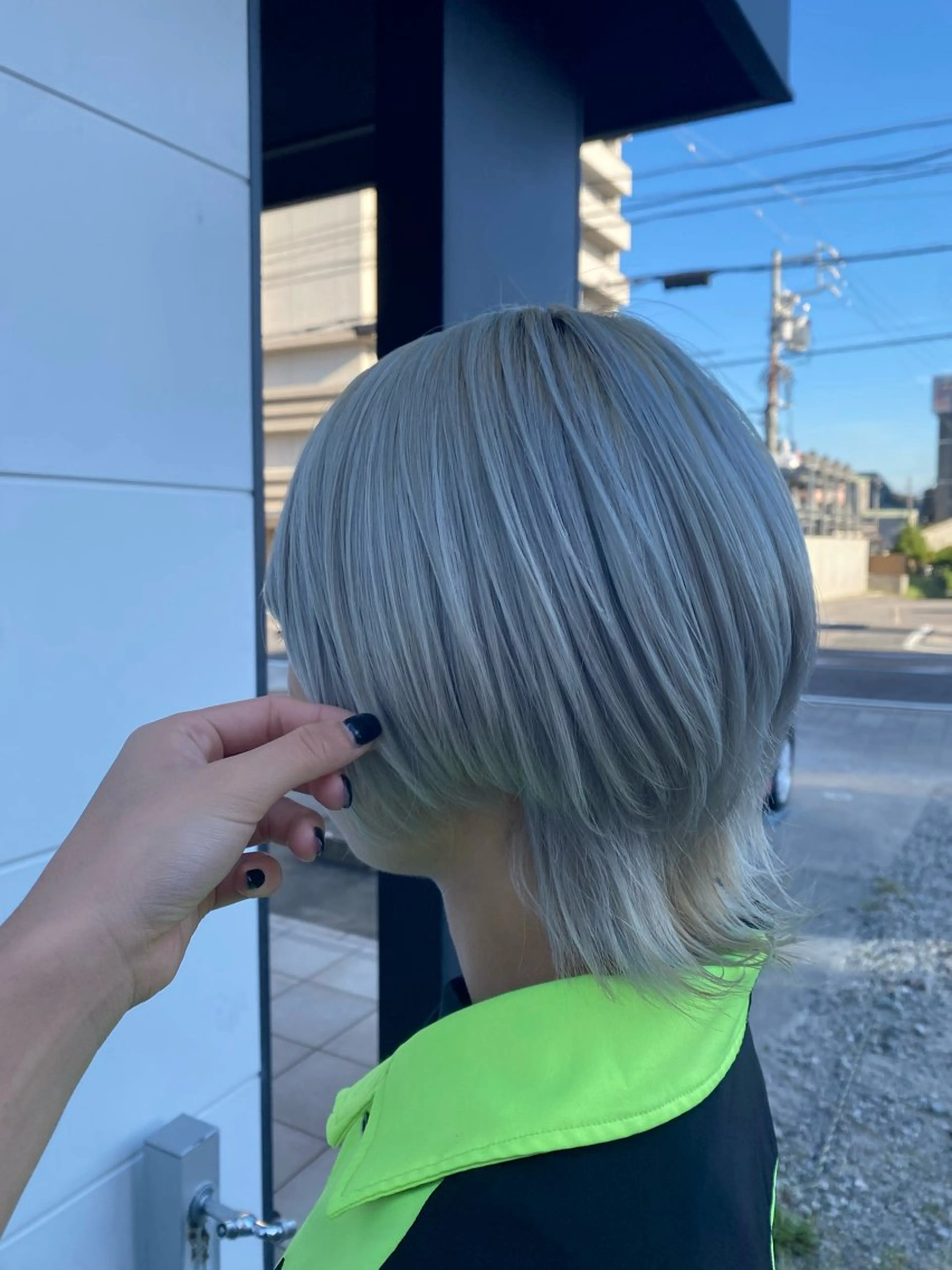 ショート 希優🌺ソムリエ /ブリーチ/カットのヘアスタイル