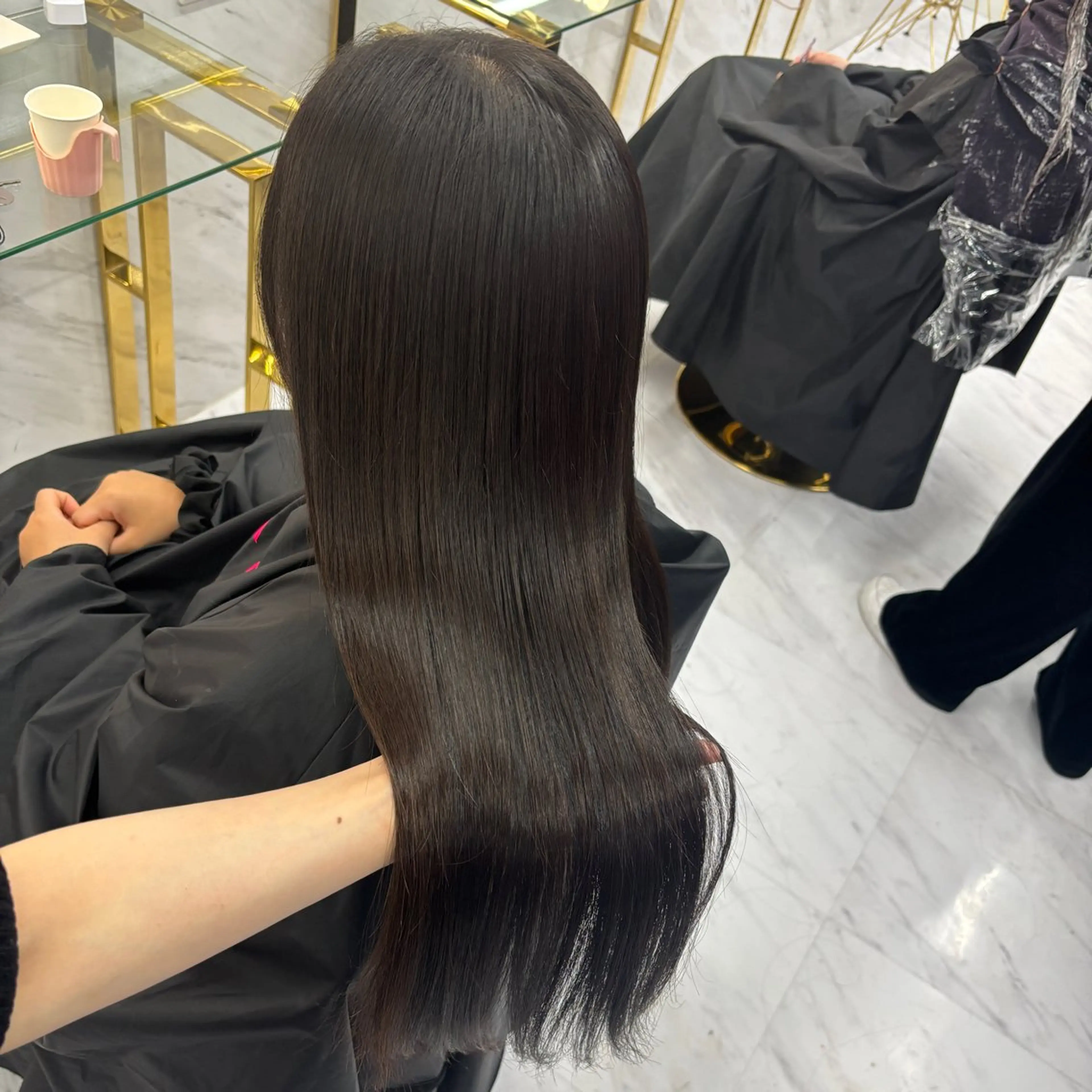 【髪質改善】美髪縮毛矯正の写真