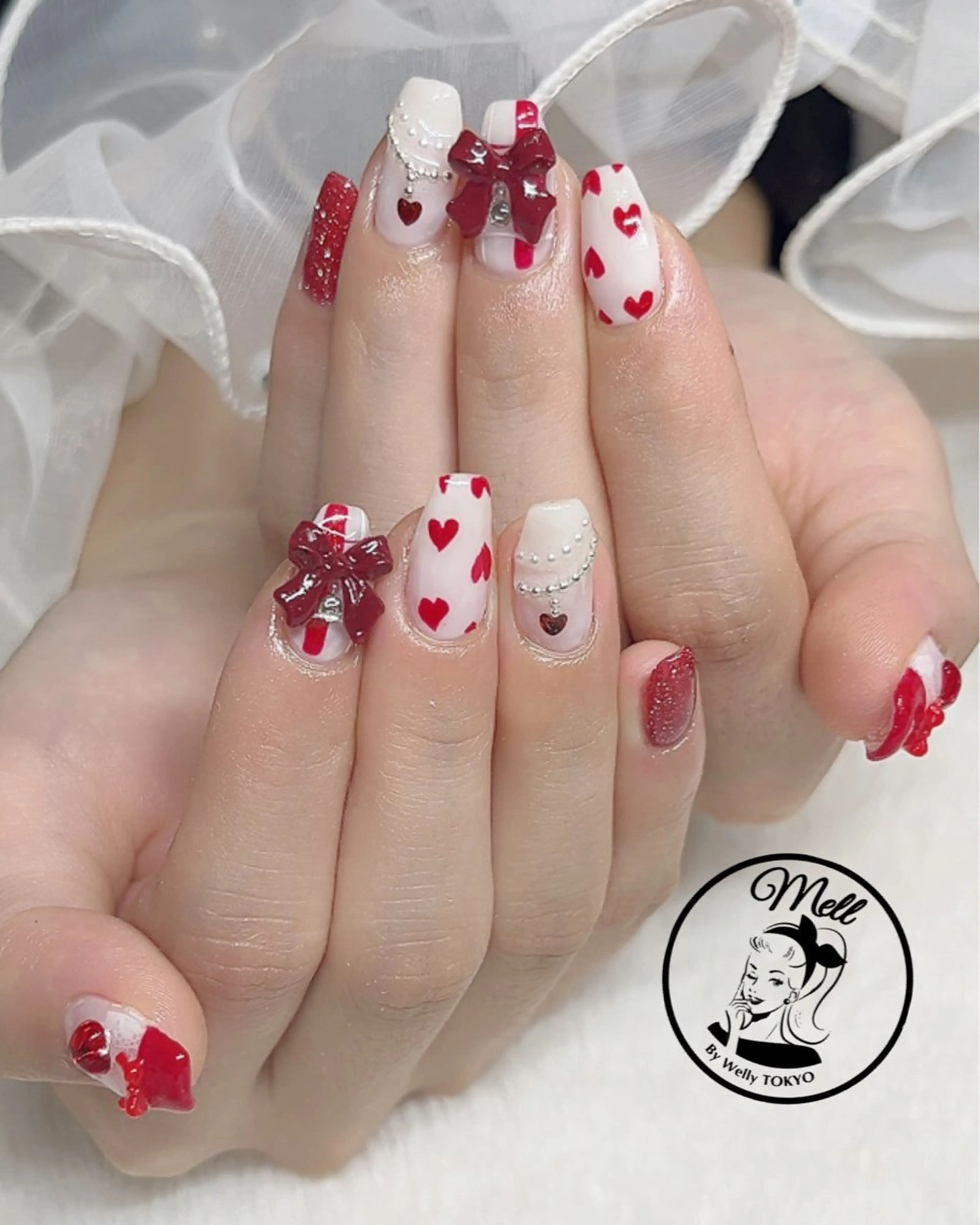 ネイル ハンドネイル AYU💅ワンホン& 推し活ネイル💕のネイルデザイン