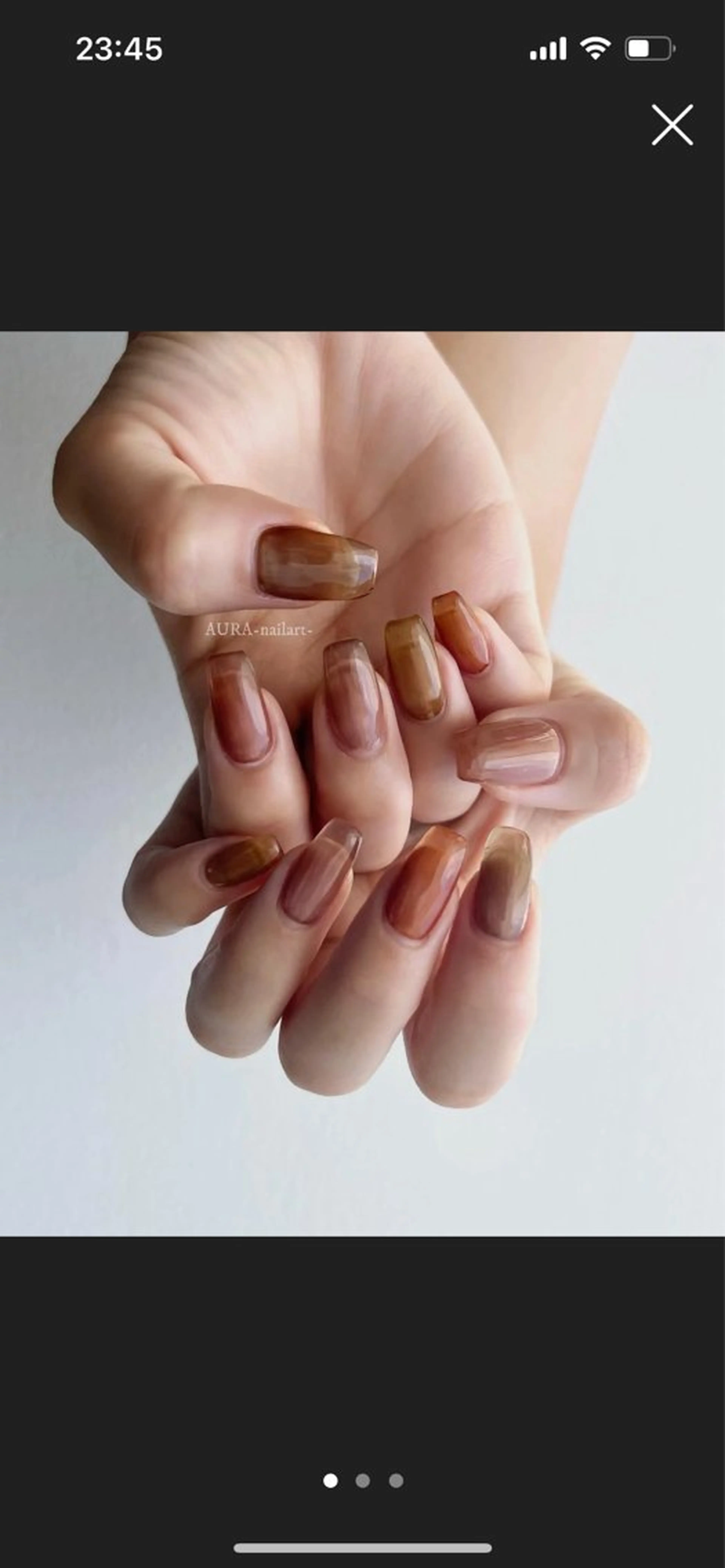 ネイル AURA nailartのネイルデザイン