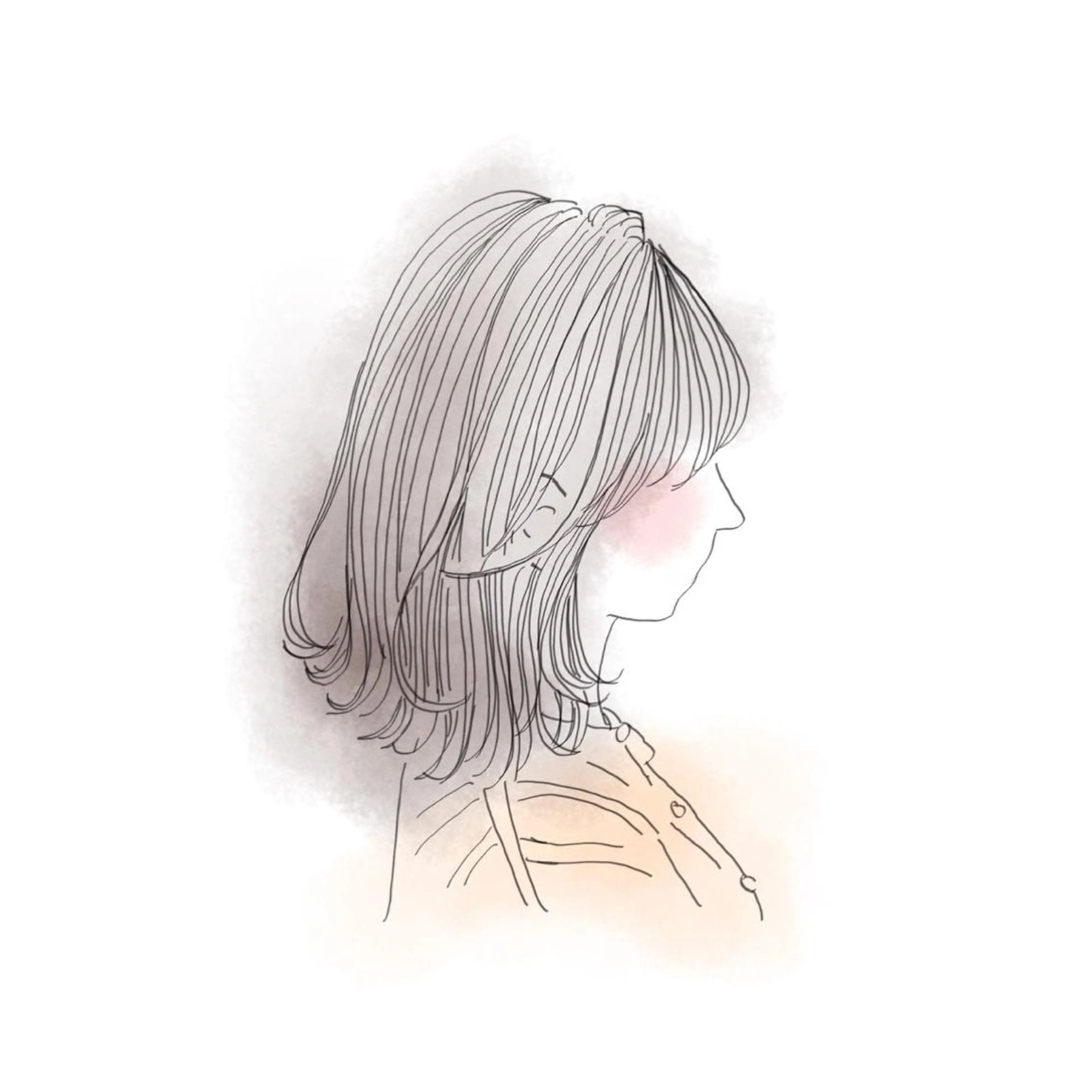 ミディアム カラー Eleanor 立川北口のヘアスタイル