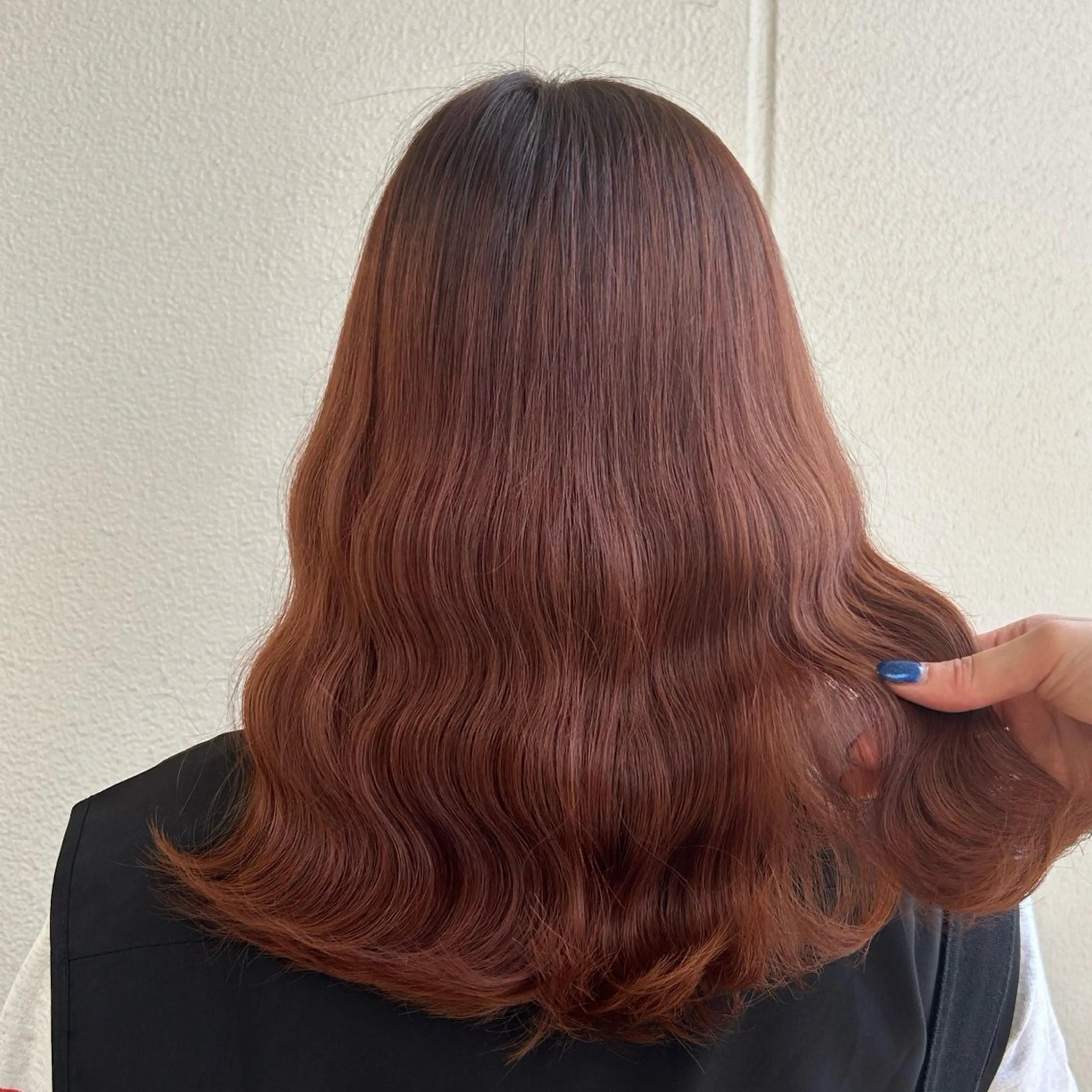 カラー ︎︎🌟韓国艶カラー ︎🌟璃奈 (ﾘﾅ)のヘアスタイル