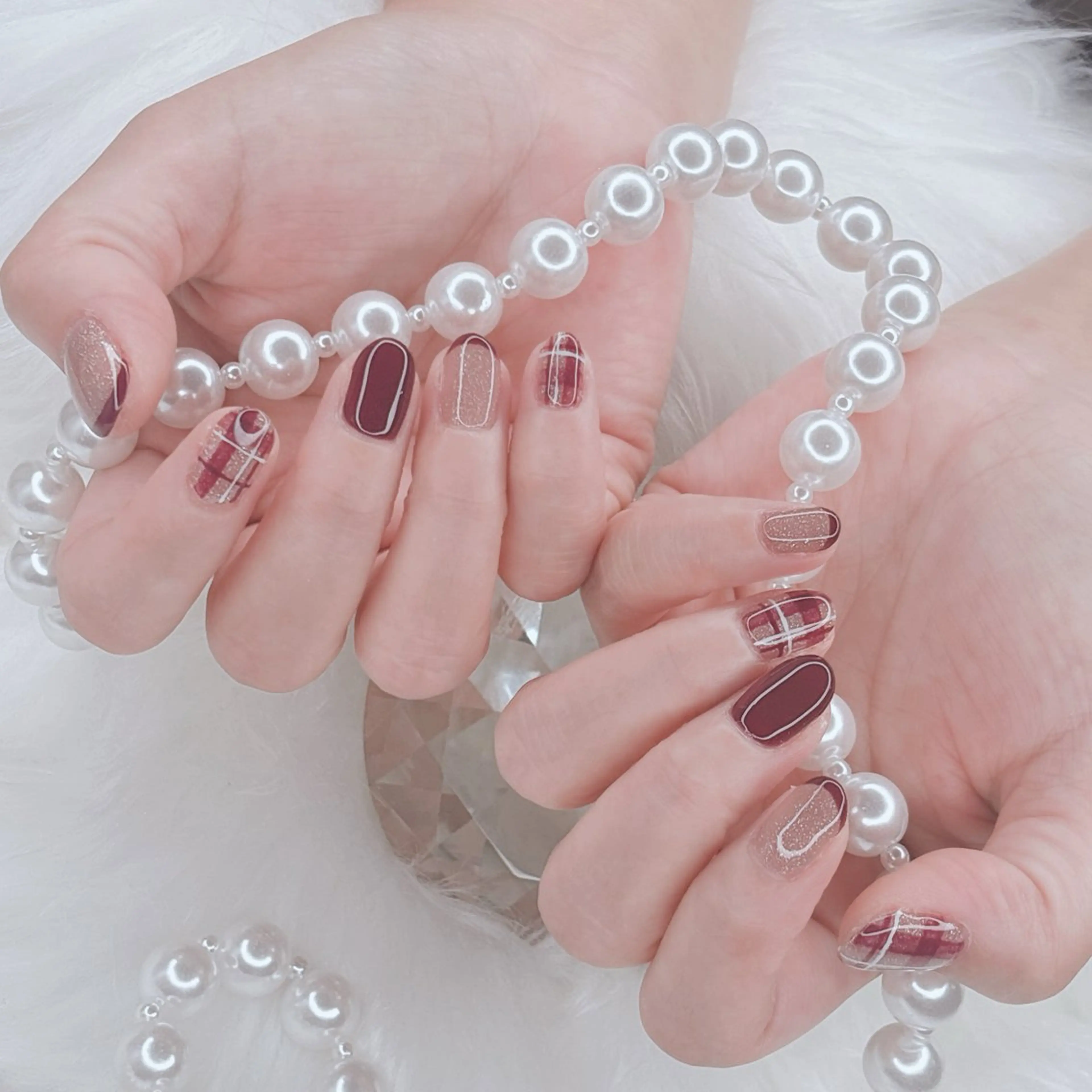 【季節限定🍇】秋のおしゃれアート♡自分だけのデザインに！の写真
