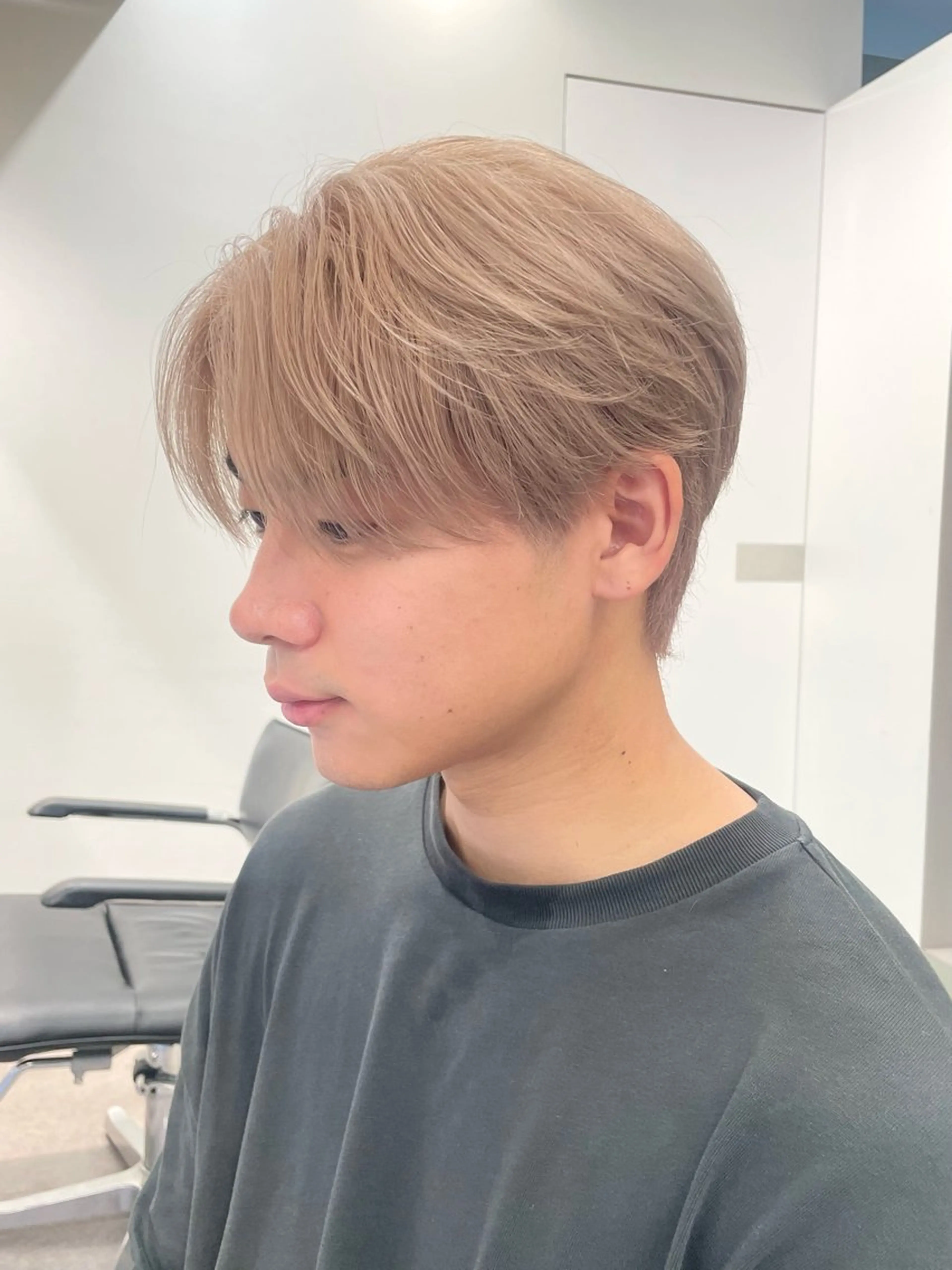 ショート カラー メンズ cinq所属・ハイライトカラー ❤︎hirokoのヘアスタイル