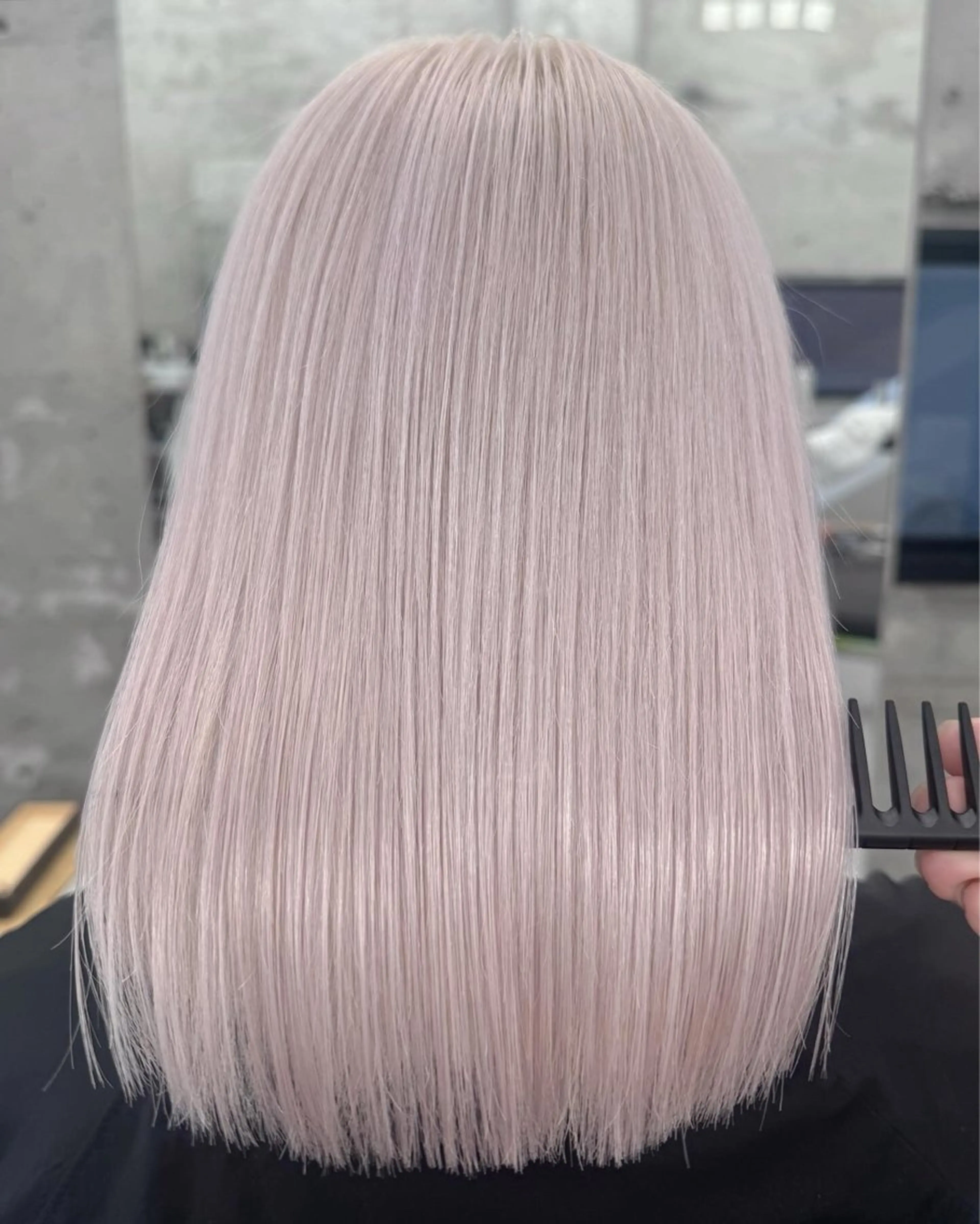 ミディアム カラー カット ヘアカラー 表参道髪質改善 TATSUMIのヘアスタイル