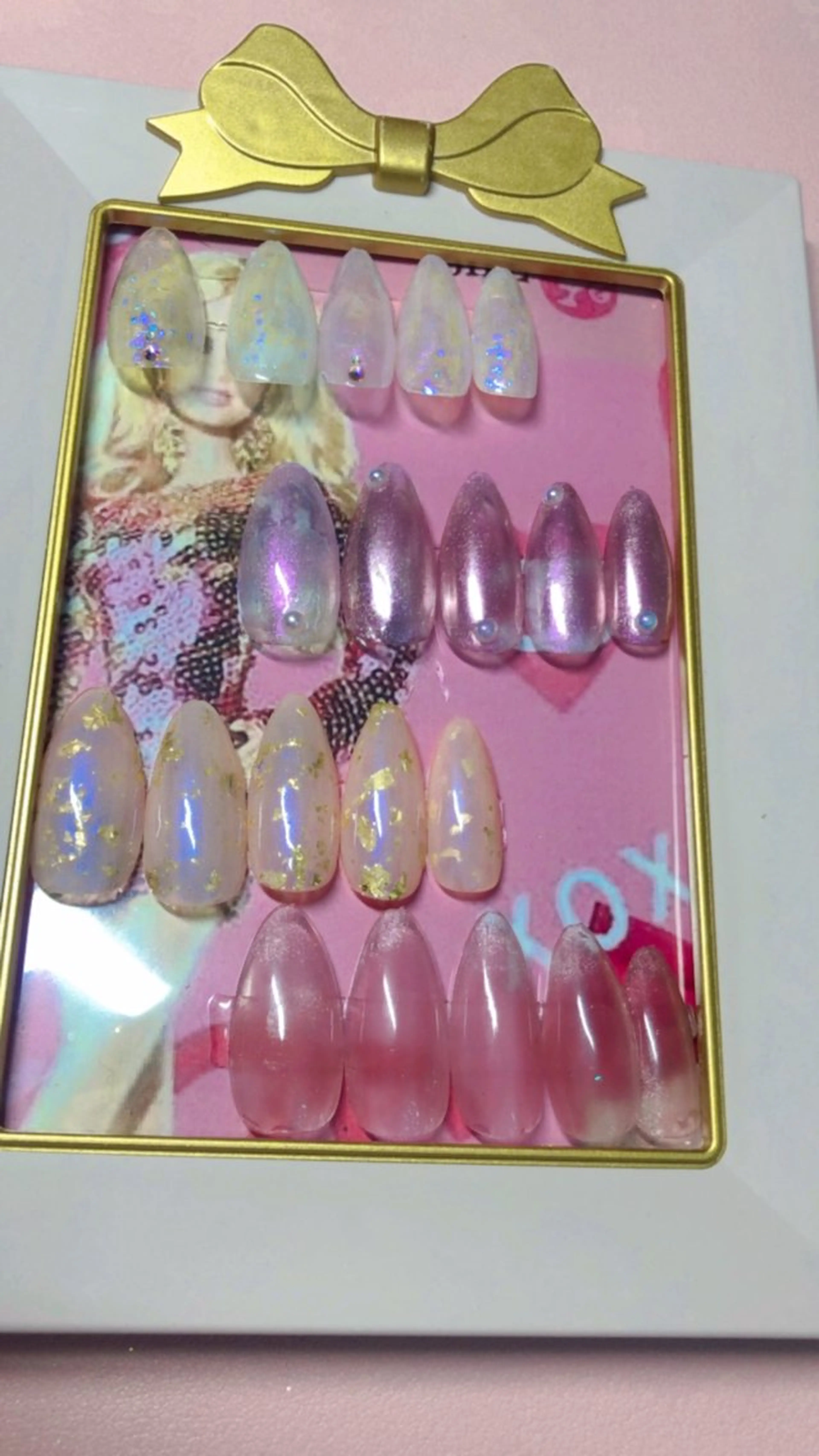 ネイル フレンチネイル マグネットネイル マグネットフレンチ nailsalon younail所属・ネイリスト よっちゃんのネイルデザイン