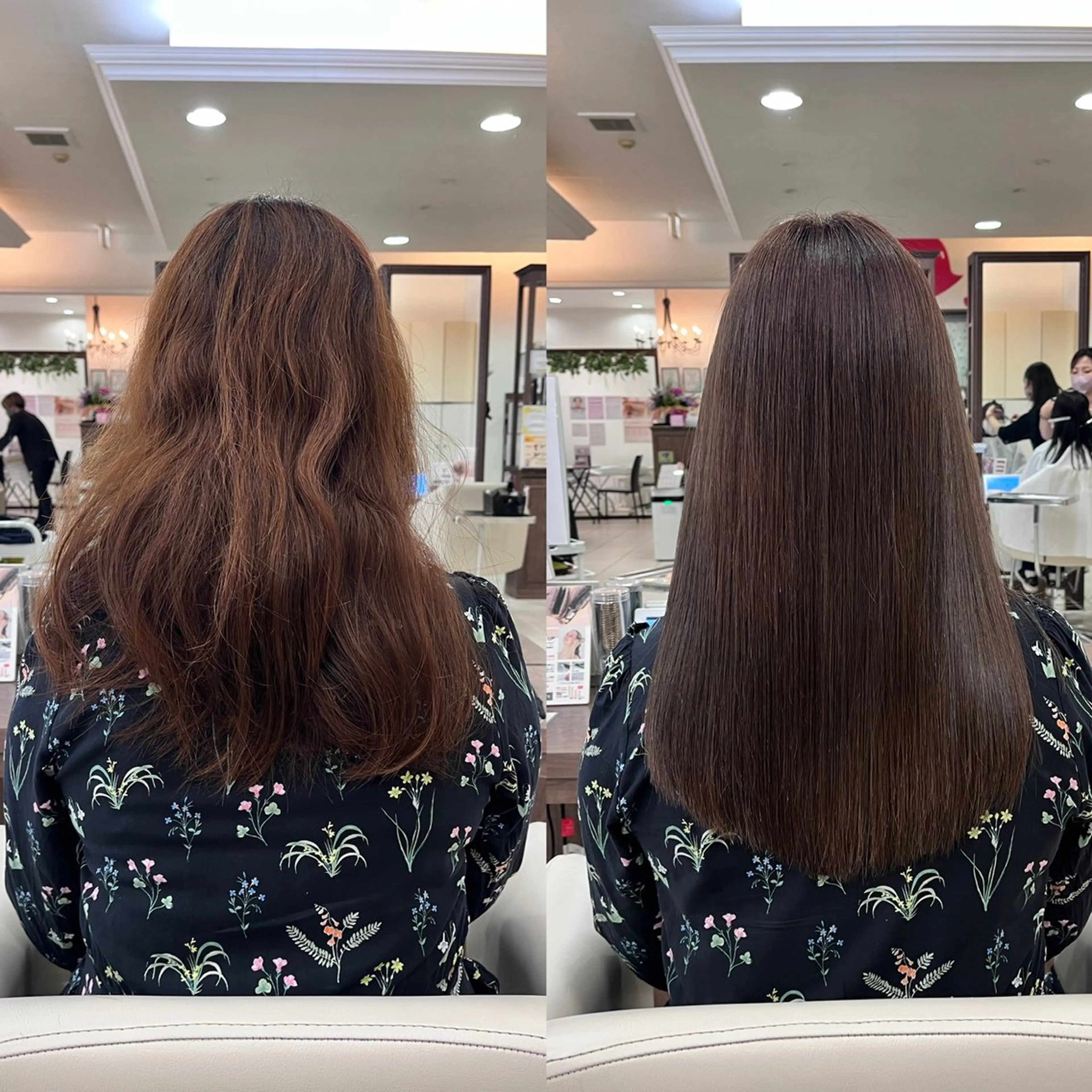 ロング カット ヘアカラー 縮毛矯正 トリートメント ✨髪質改善・縮毛矯正 専門美容室マーベルのヘアスタイル