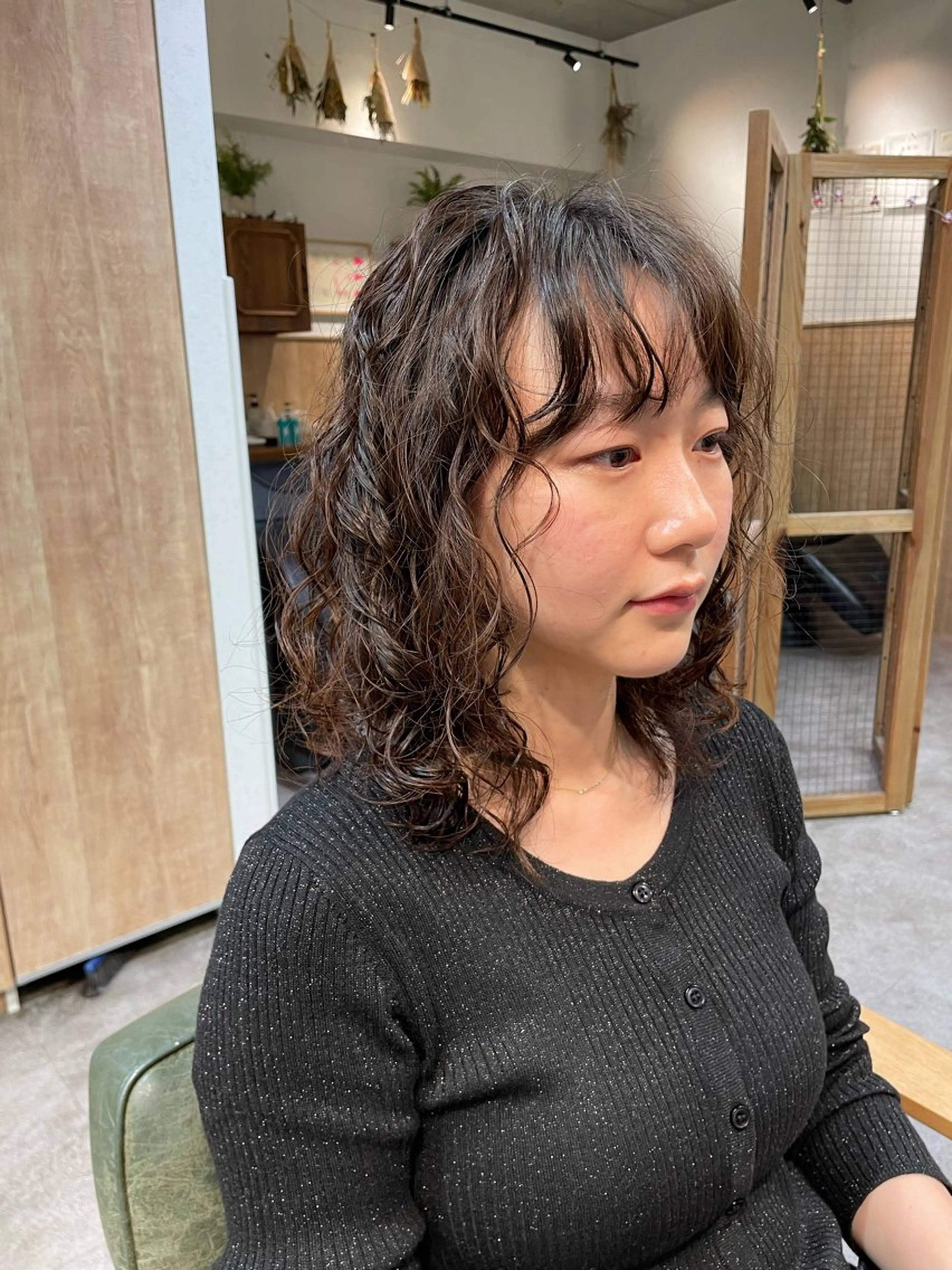 セミロング パーマ カット パーマ トリートメント Toiro 横浜所属・🎀レイヤー/パーマ カラー/ai🎀のヘアスタイル