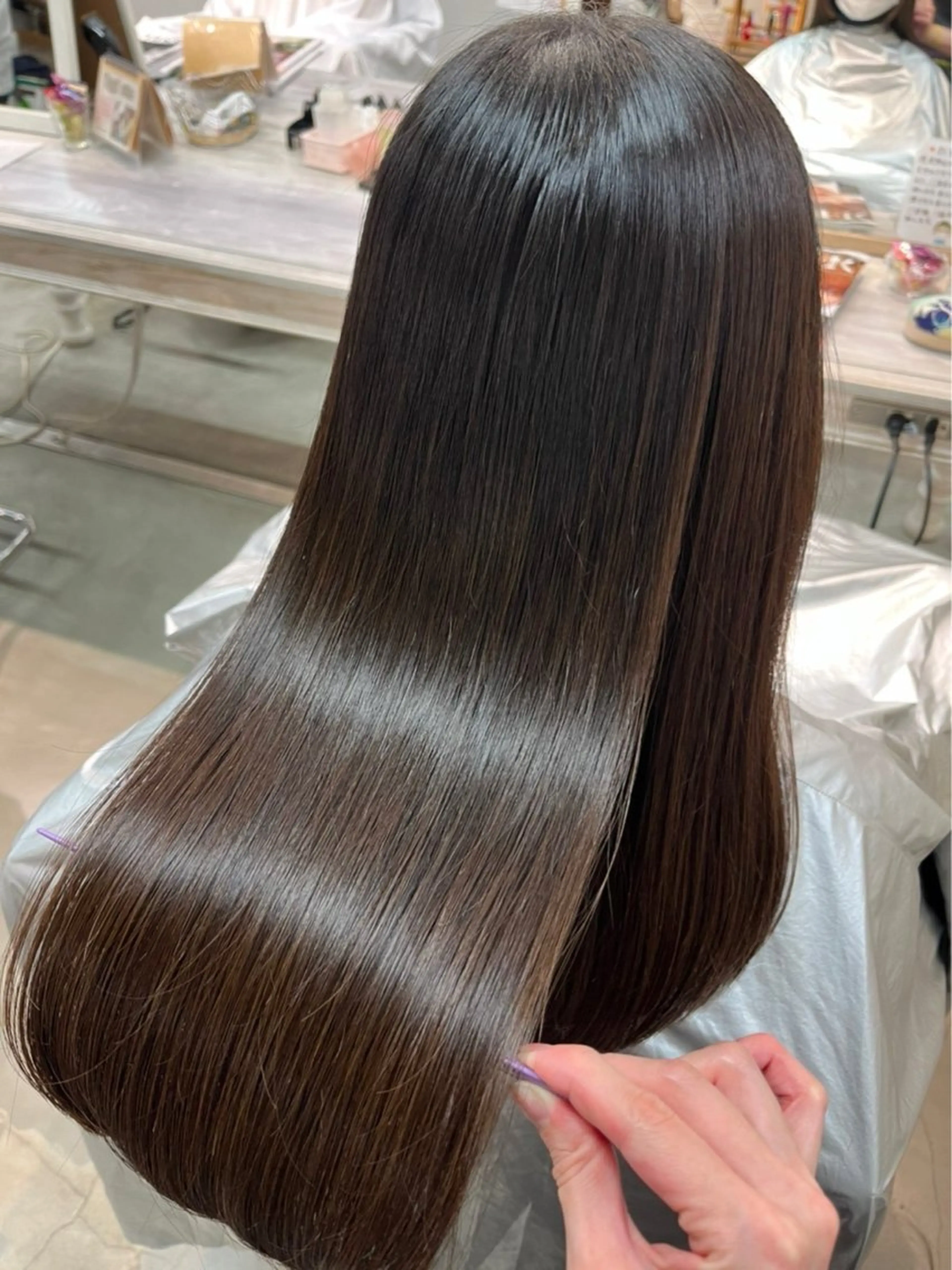 似合わせカット+パーマの写真