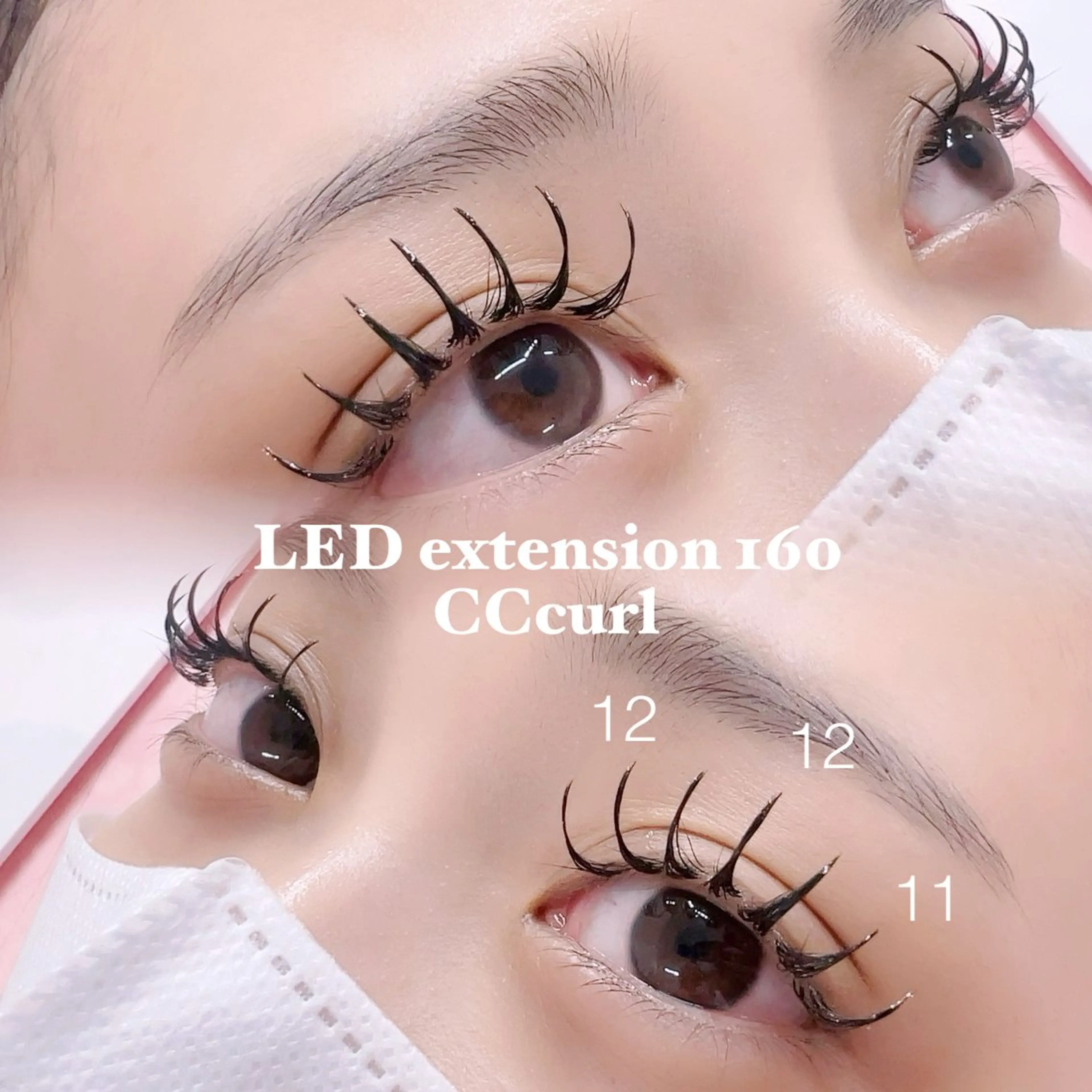 マツエク・マツパ Eyelist Rio ♡のマツエク・マツパデザイン