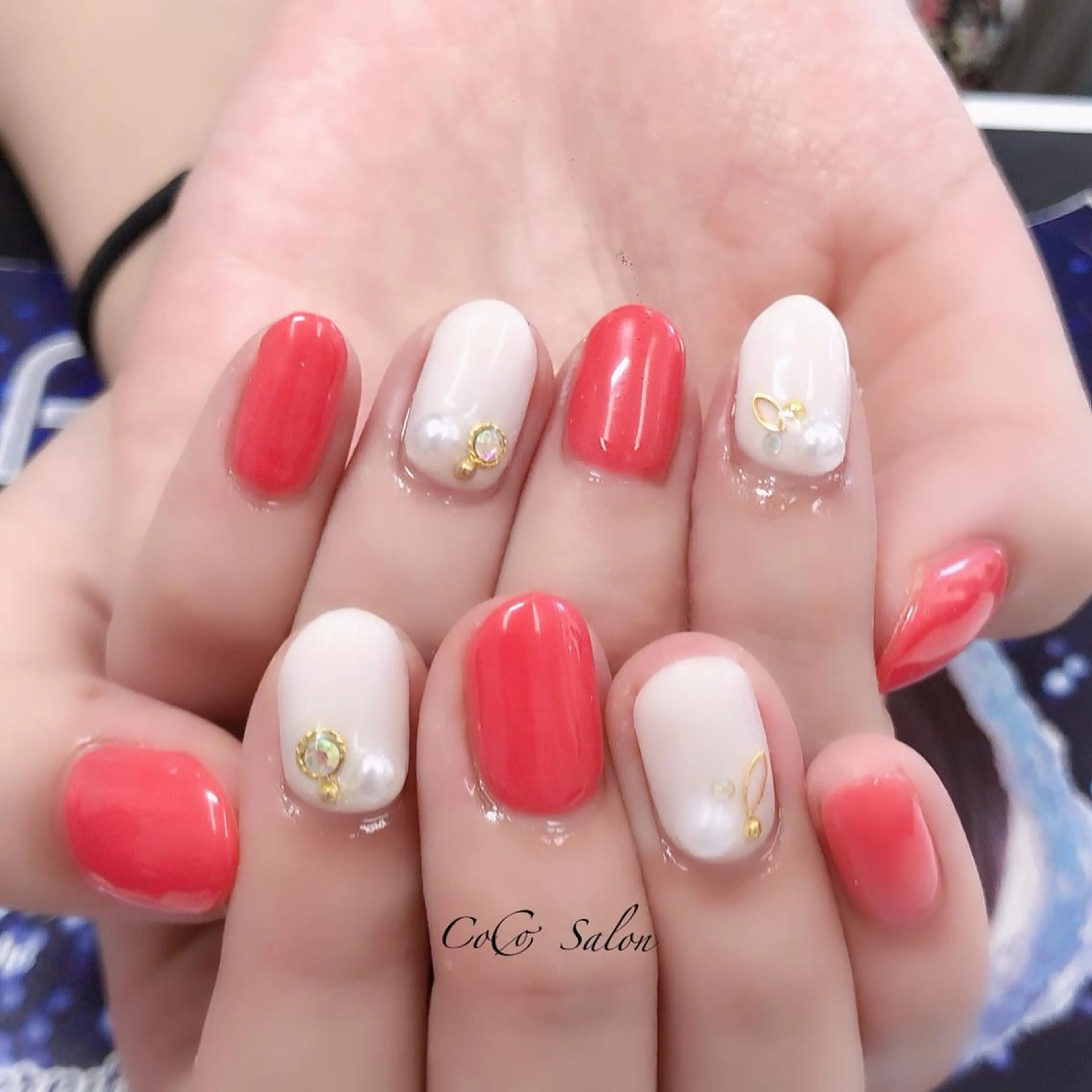 ネイル 長さ出し ジェルネイル キラキラネイル オフィスネイル ワンカラーネイル ハンドネイル CoCoSalon ネイル/まつ毛予約のネイルデザイン