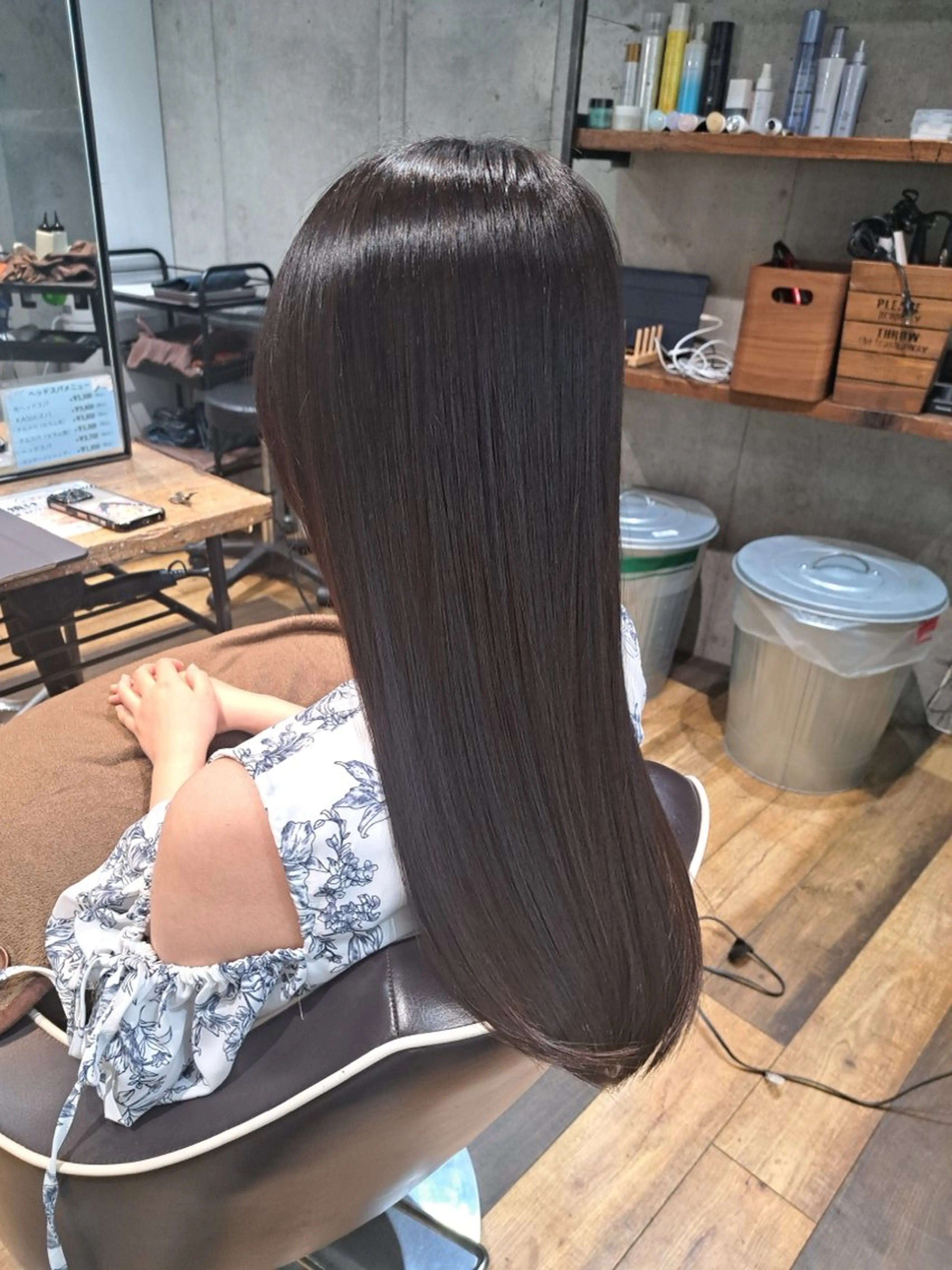 ロング トリートメント flannel 加藤 優介のヘアスタイル