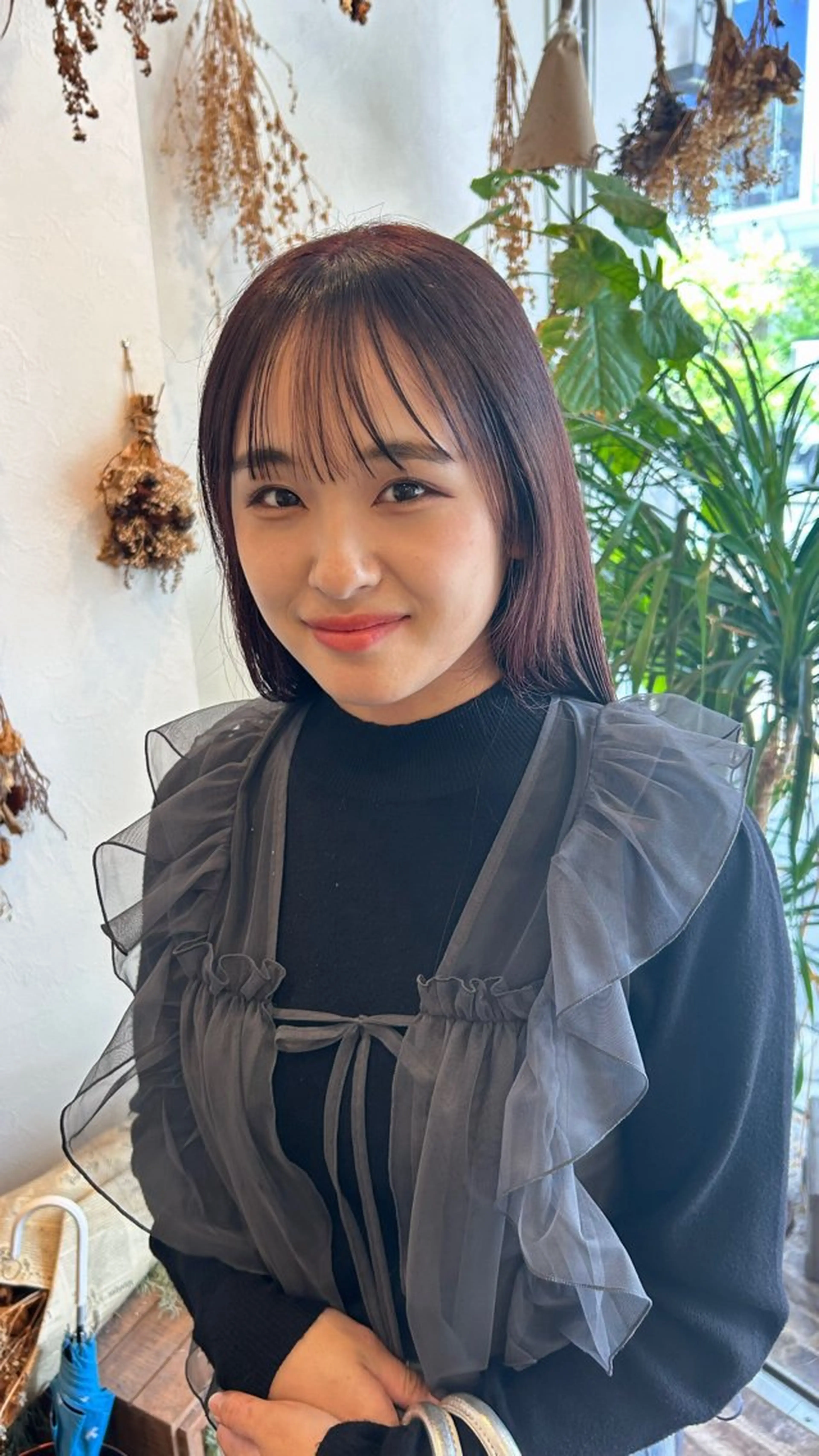 ロング カラー YUKI🎀透明感 カラー/暗髪艶カラーのヘアスタイル