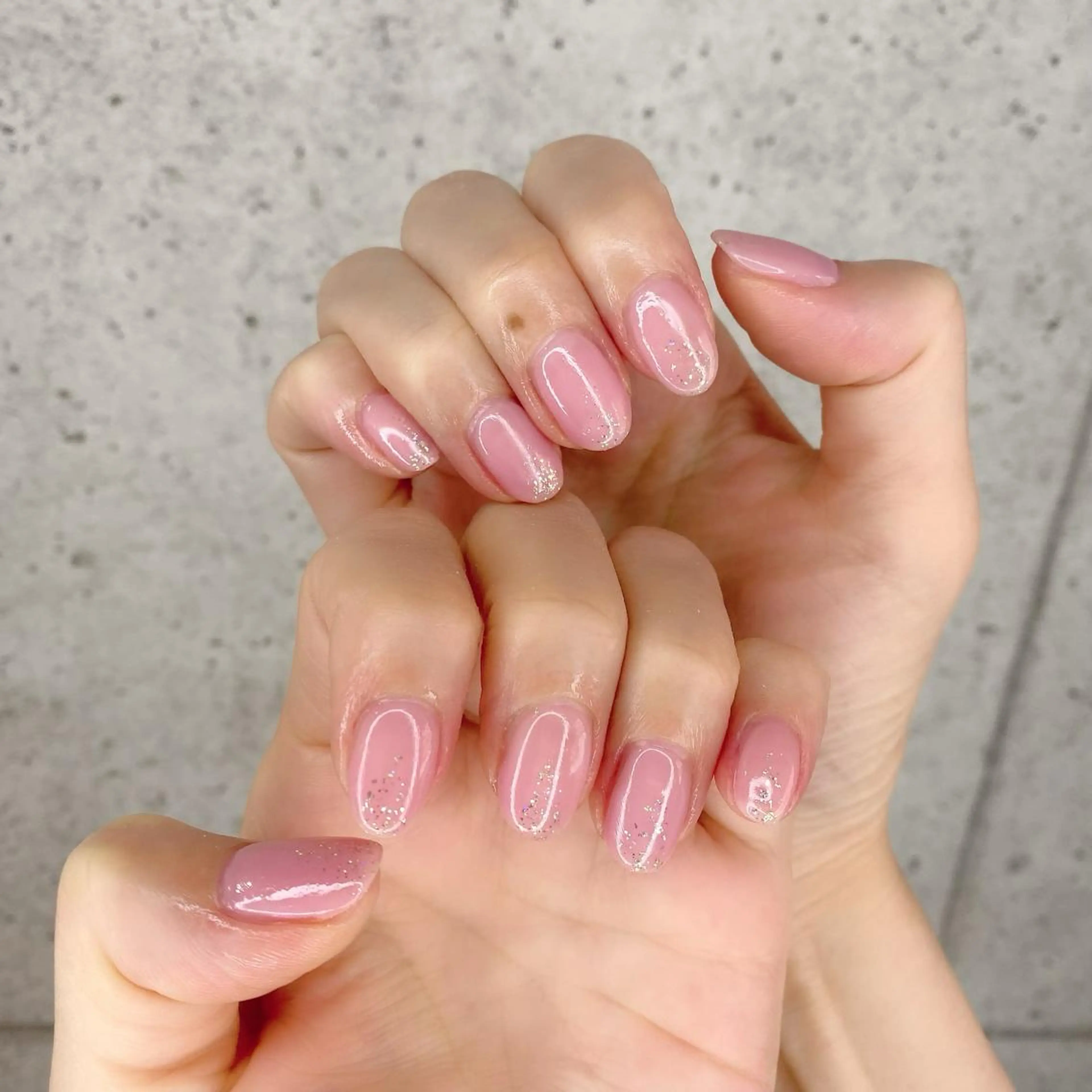 ミディアム カラー パーマ ヘアアレンジ メンズ キッズ ネイル マツエク・マツパ アイブロウ 眉カラー ナチュラル アートネイル ラメ(グリッター) オフィスネイル Salon Ｋのネイルデザイン