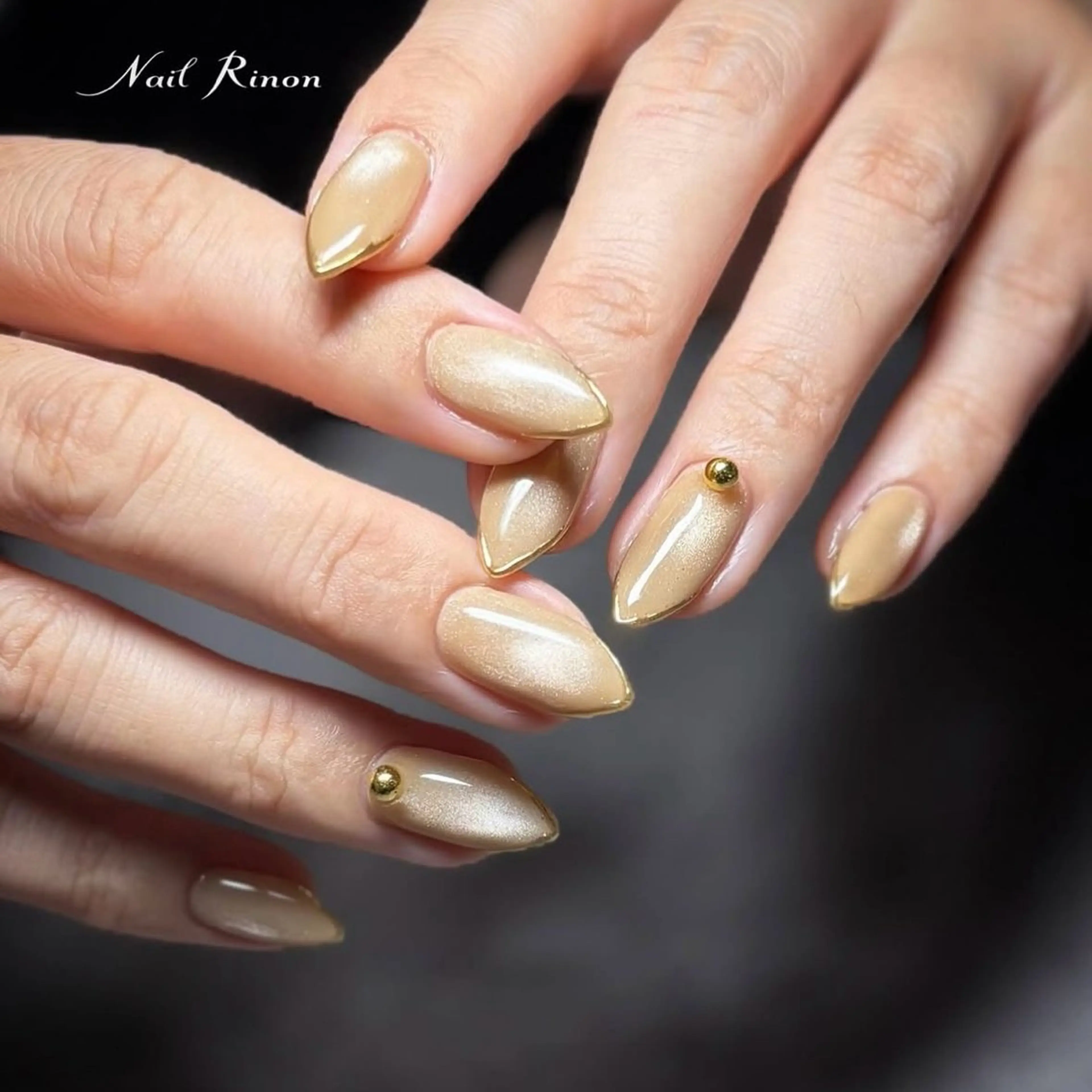 ネイル オフィスネイル ハンドネイル Nail Rinonのネイルデザイン