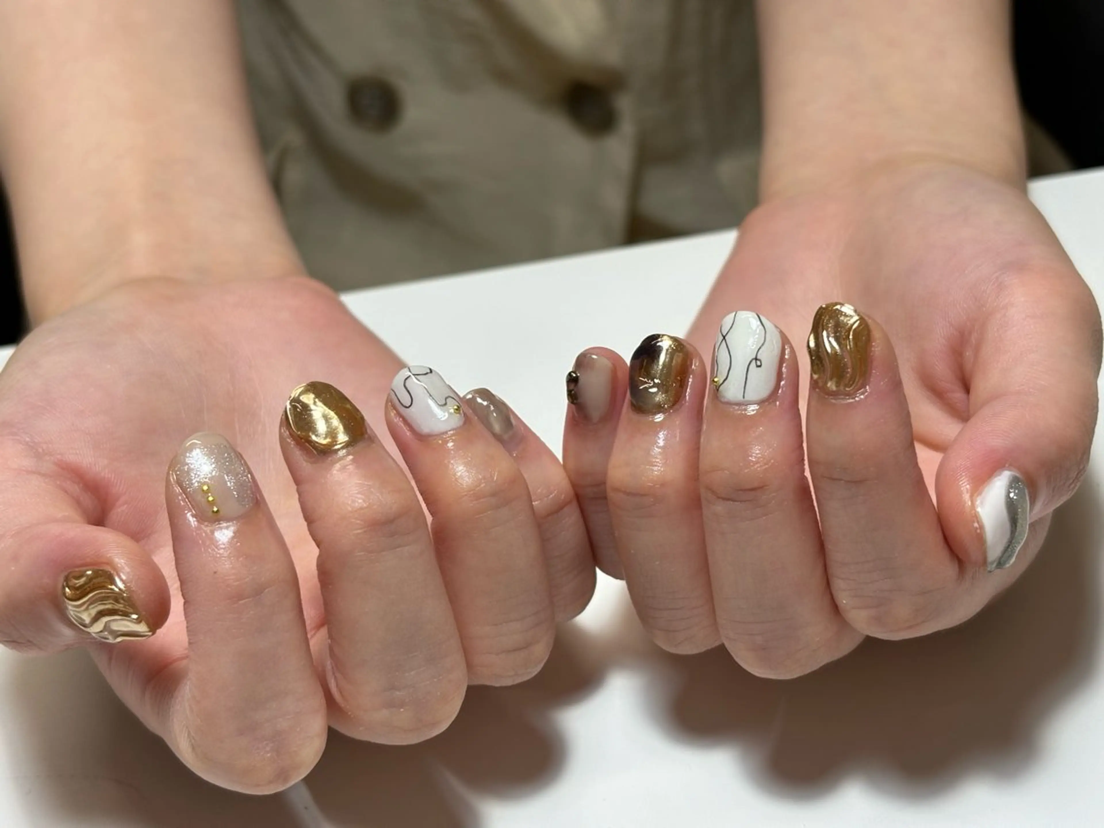 ネイル ハンドネイル Nail&Eyelash epa 仙台駅前店所属・さとう のぞみのネイルデザイン