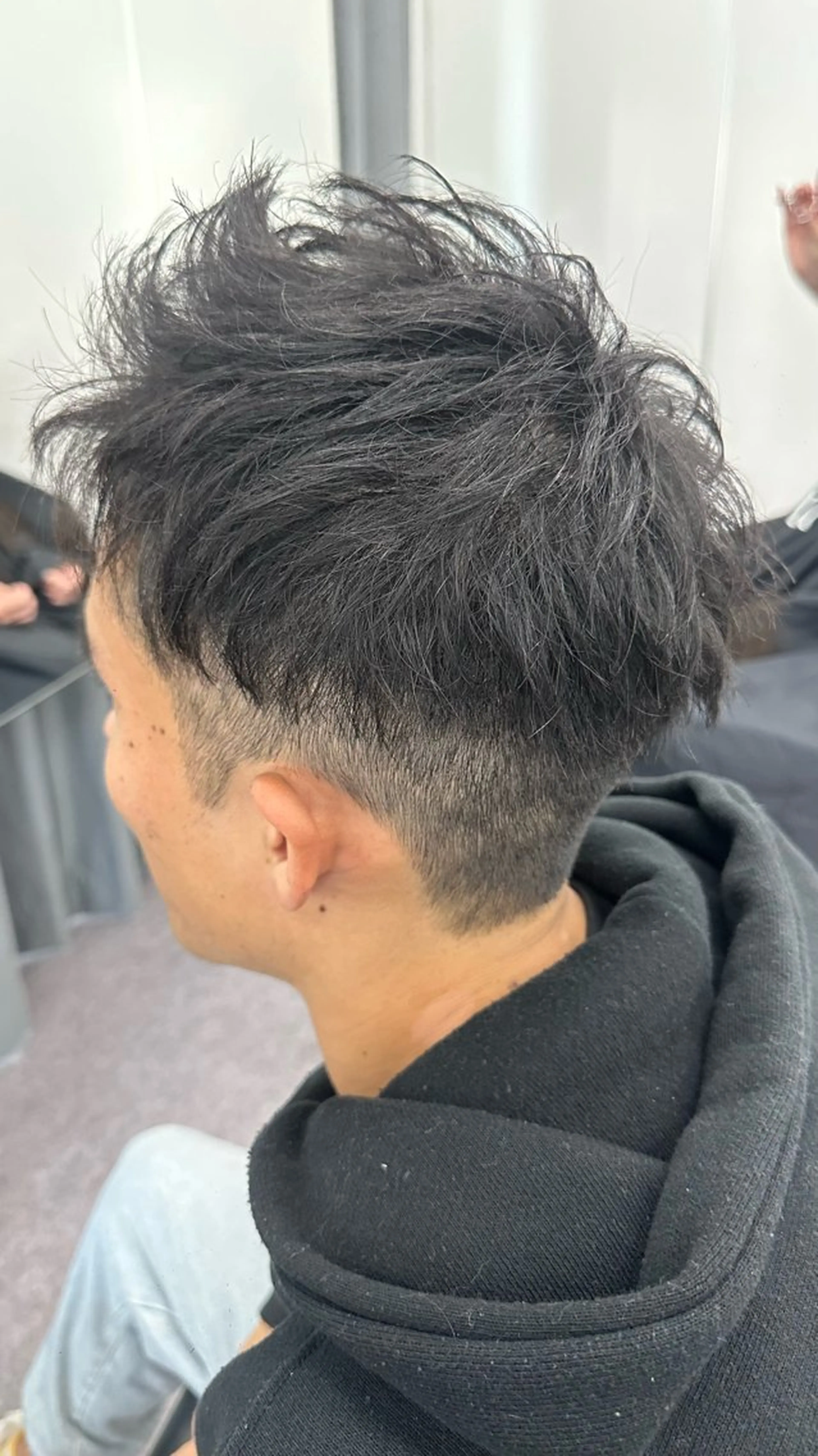 メンズ Ma cherie by Lond所属・ハイトーン/ ミルクティーAikaのヘアスタイル