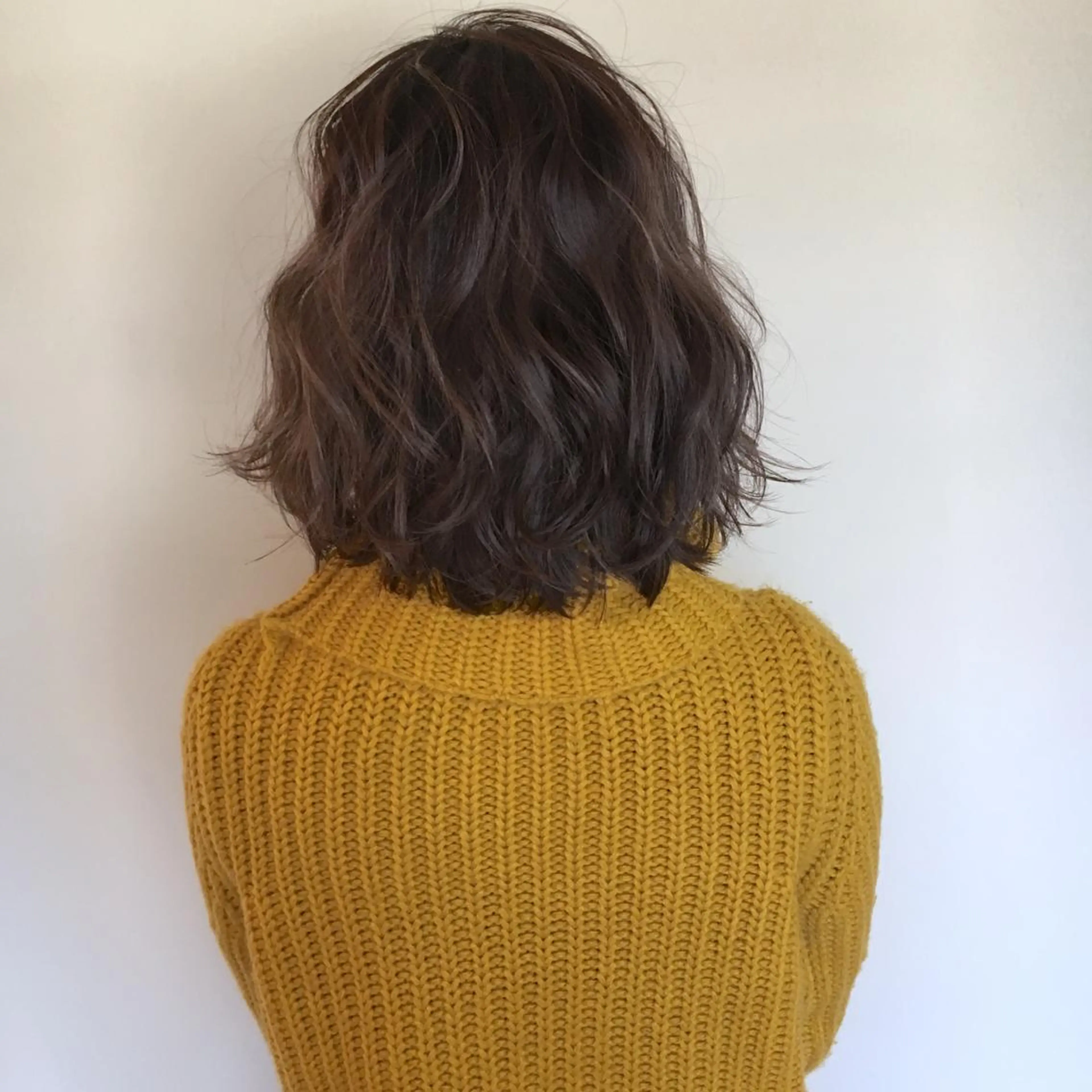 ミディアム カラー 上川 美幸のヘアスタイル