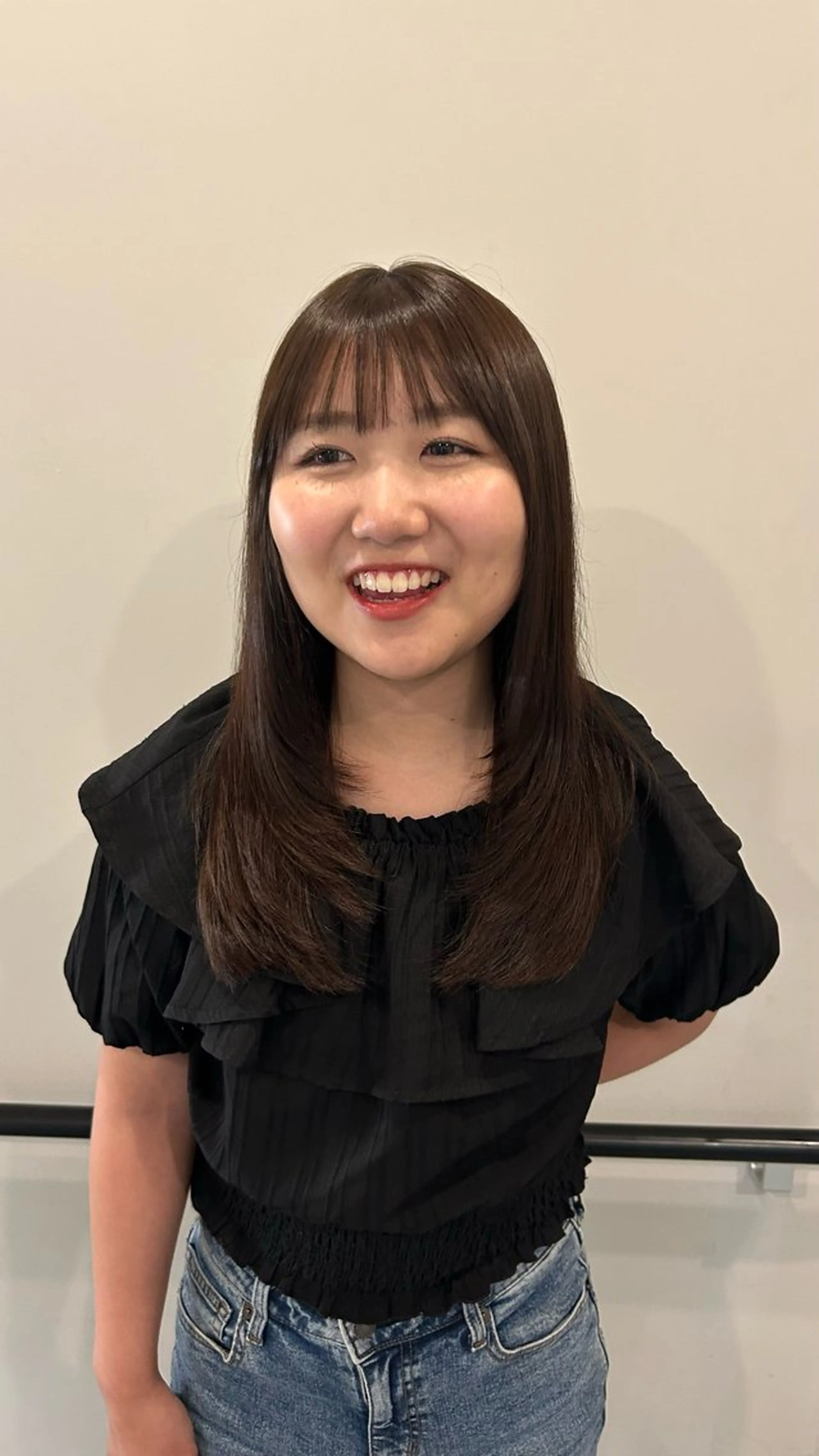 ロング レイヤーカット レイヤーカット大人気 💛吉田百花のヘアスタイル