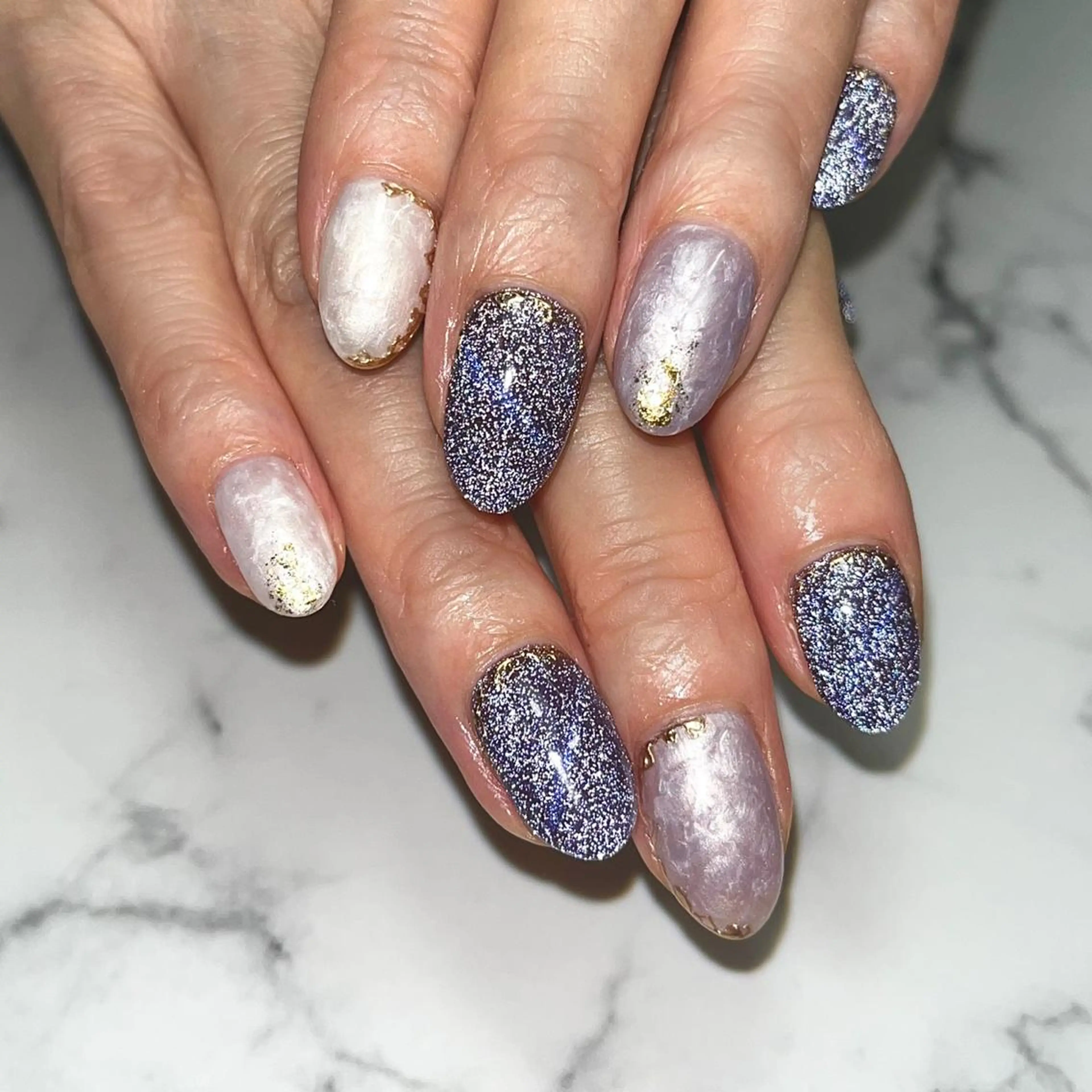 ネイル アートネイル フラッシュネイル ジェルネイル 氷ネイル・うるうるネイル 韓国ネイル ハンドネイル NAIL NOWのネイルデザイン