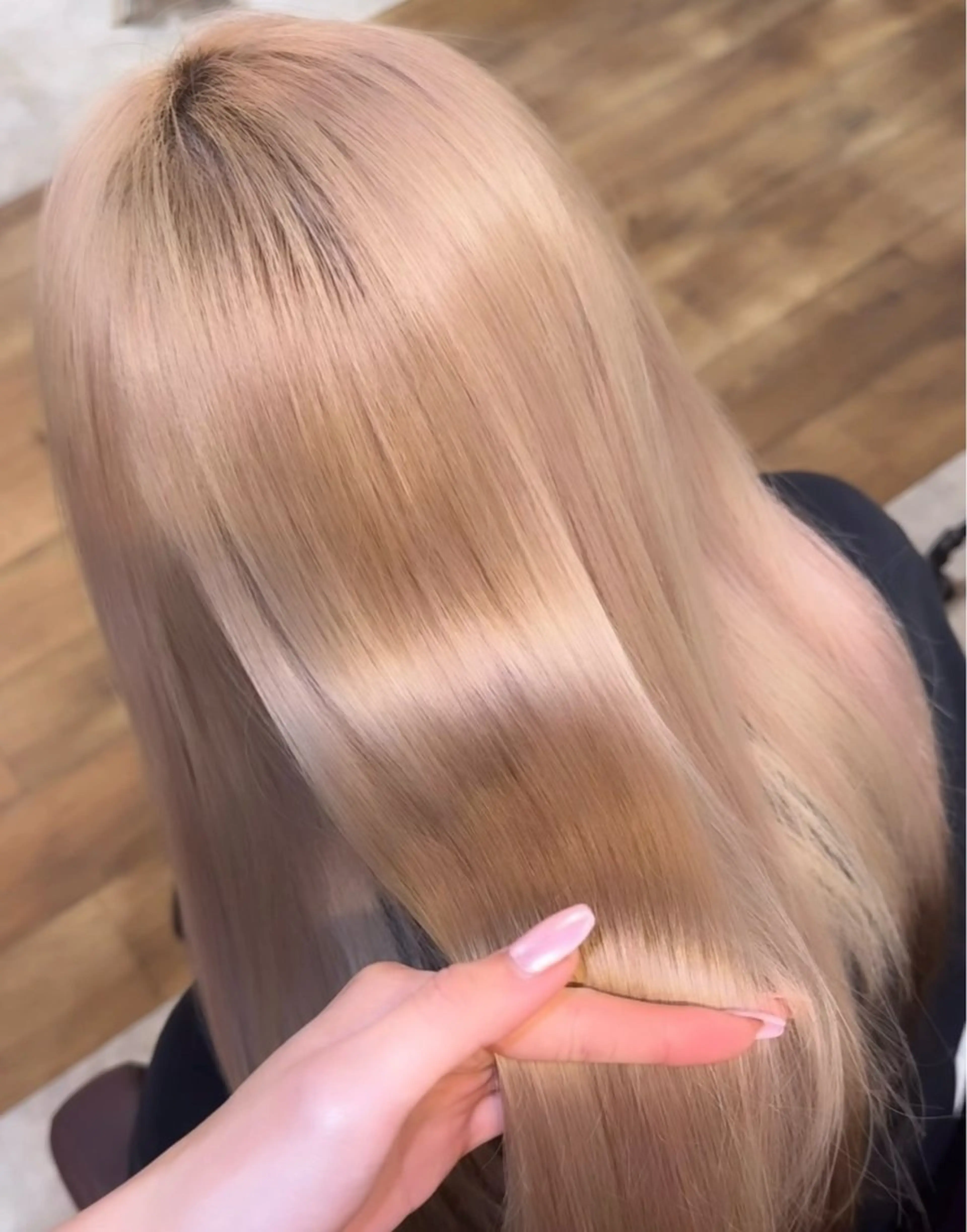 🐈‍⬛🎀✨髪質改善水素シルクカラー🐈‍⬛🎀✨の写真