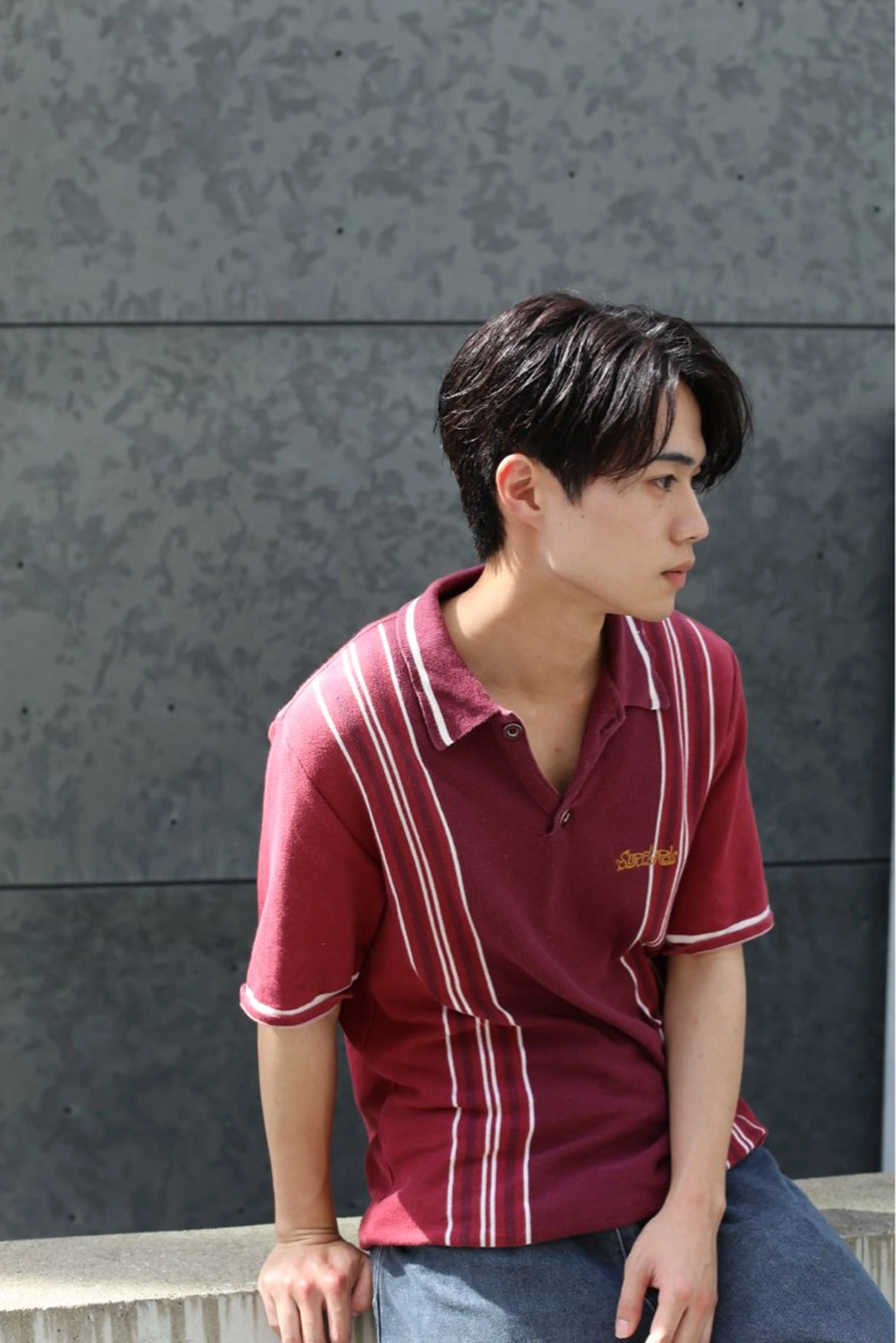 パーマ MEN'S HAIR SENSE BLUE渋谷宇田川交番前所属・モモ 渋谷メンズ特化美容師のヘアスタイル