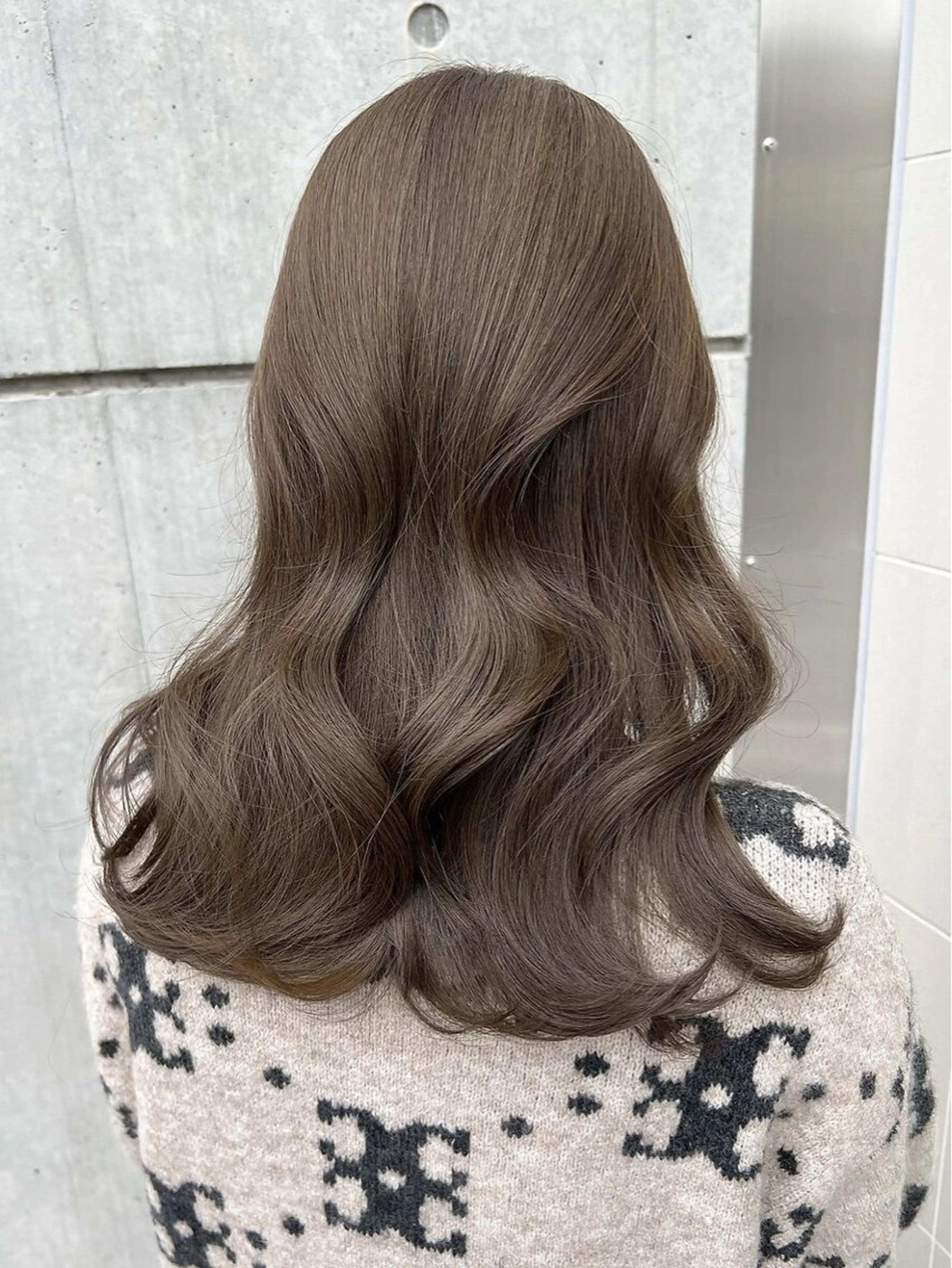 セミロング カラー ハイトーン/ブリーチ 💙みずき💙のヘアスタイル