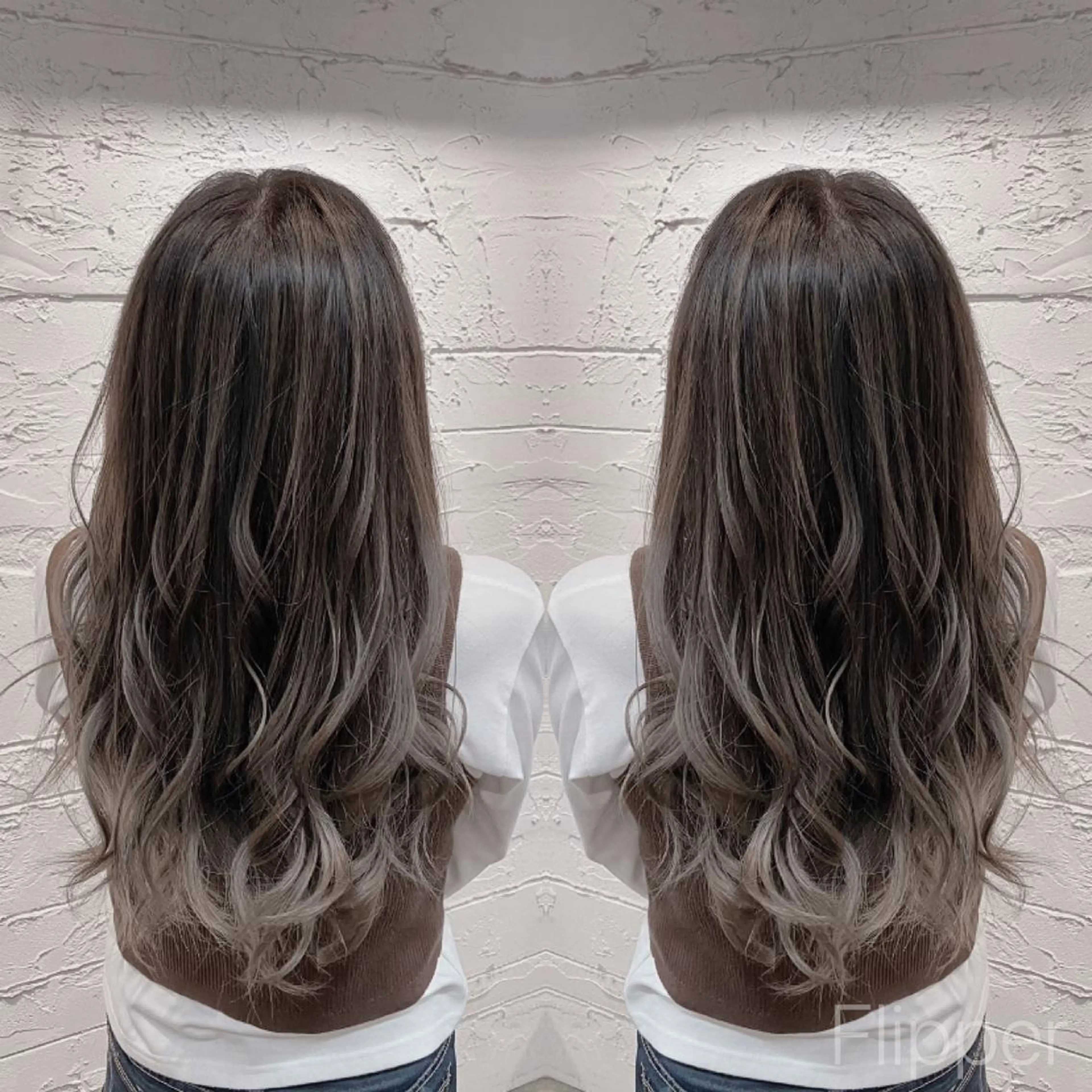 カラー バレイヤージュ Beyond（kitaro）所属・石井辰功也 フリーランス美容師のヘアスタイル