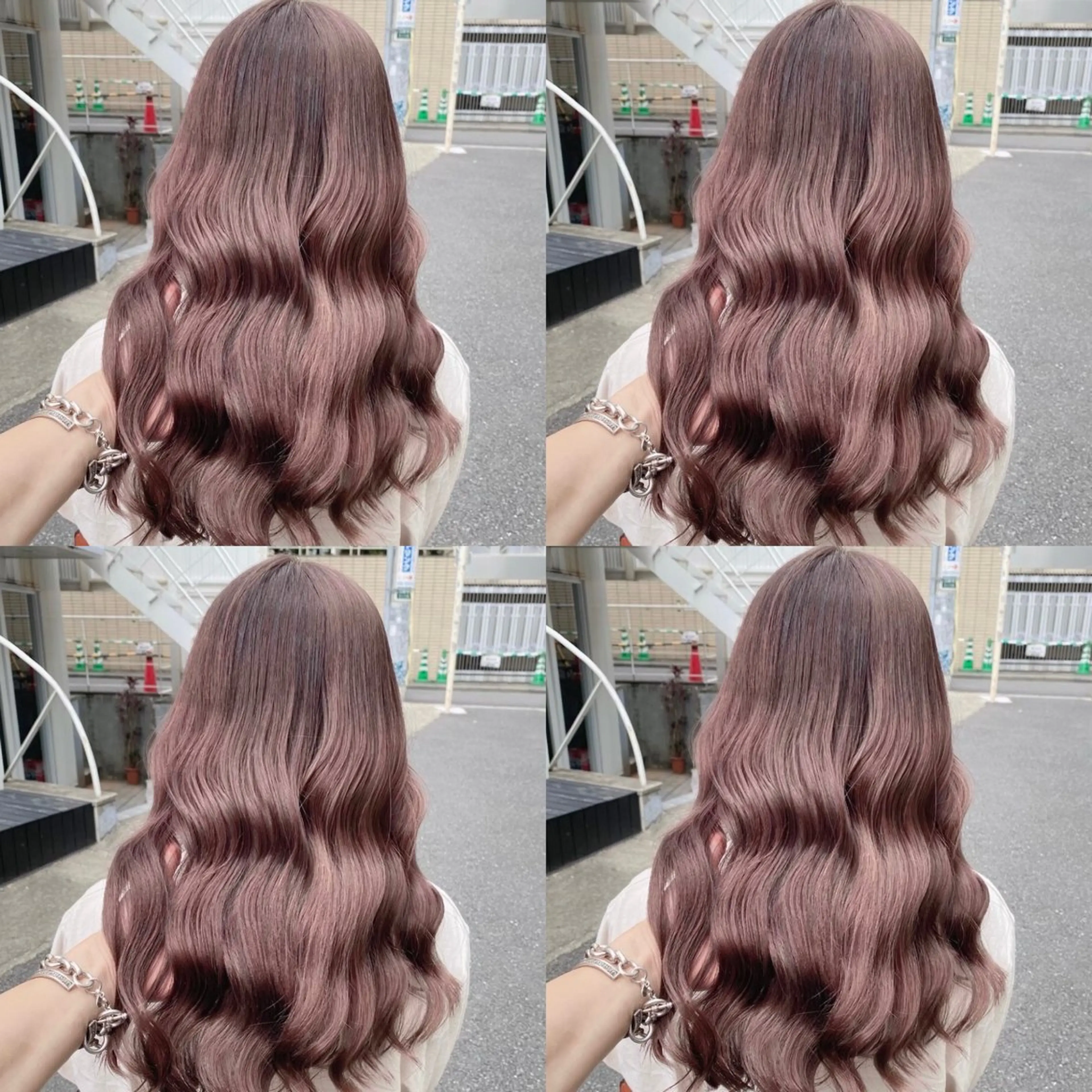 ロング カラー カット ヘアカラー トリートメント 🦋艶髪ハイトーン KOKI🦋のヘアスタイル