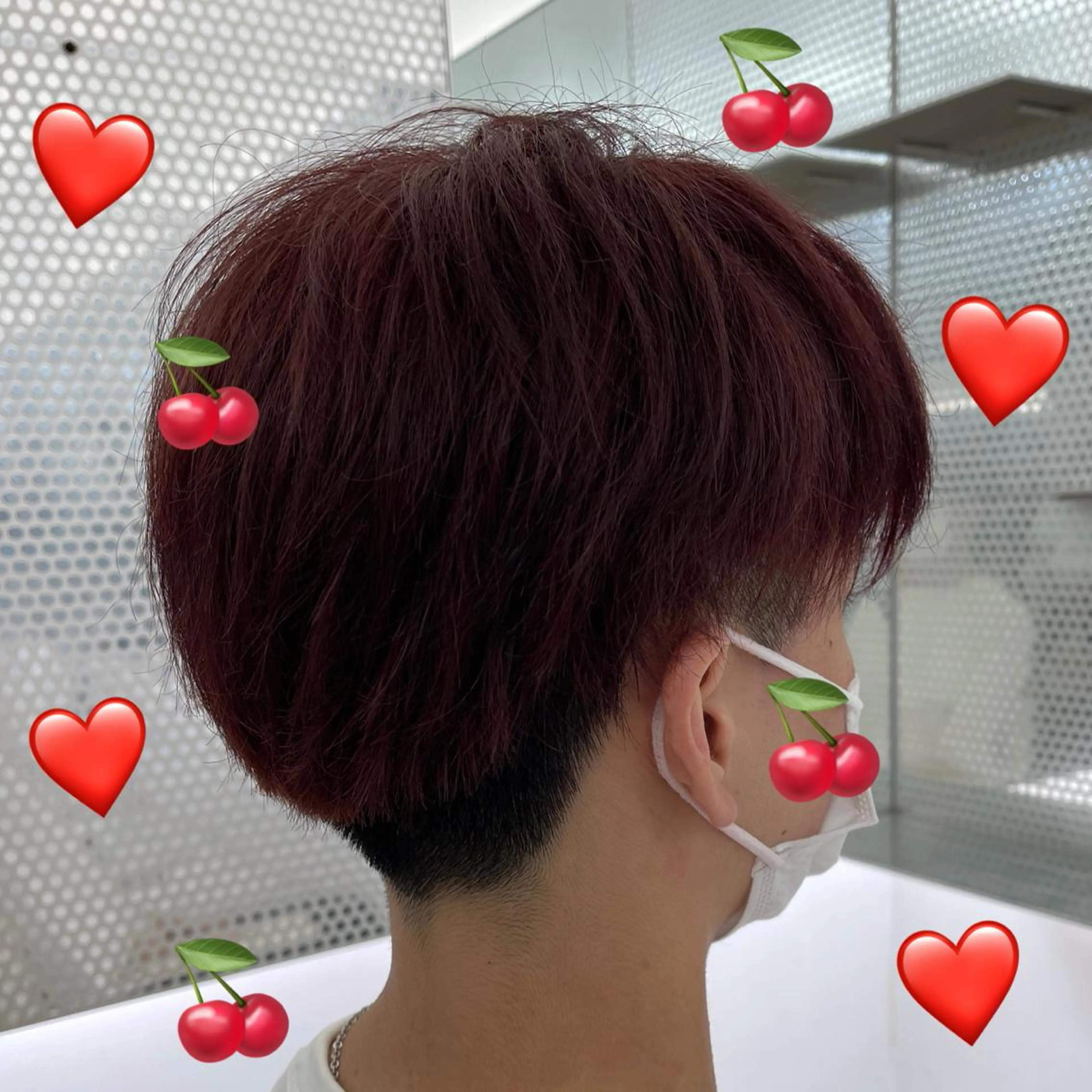 ショート カラー メンズ 【髪質改善特化】 艶髪/透明感カラーのヘアスタイル