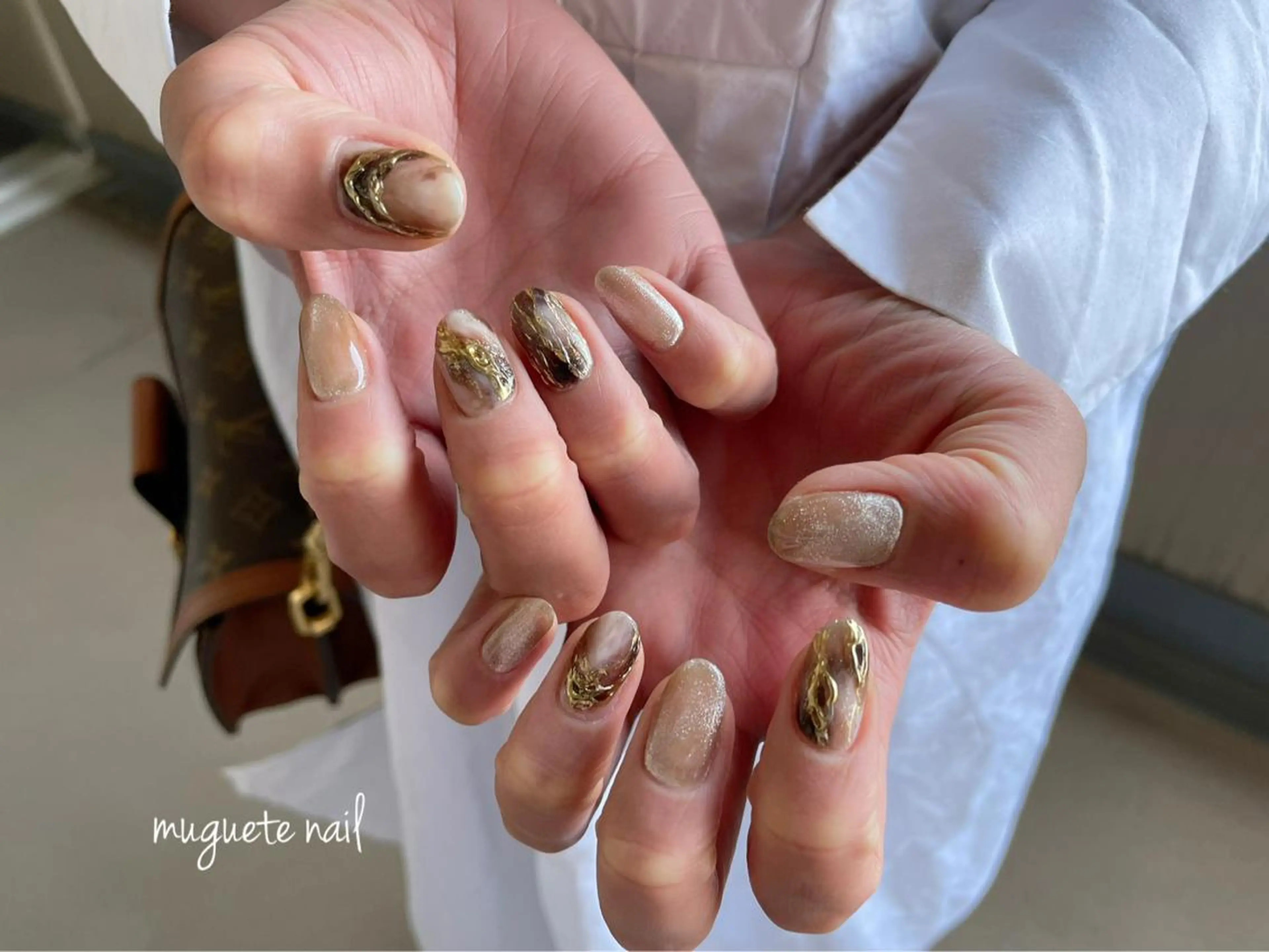 ネイル 持ち込み ニュアンスネイル eni. by michのネイルデザイン