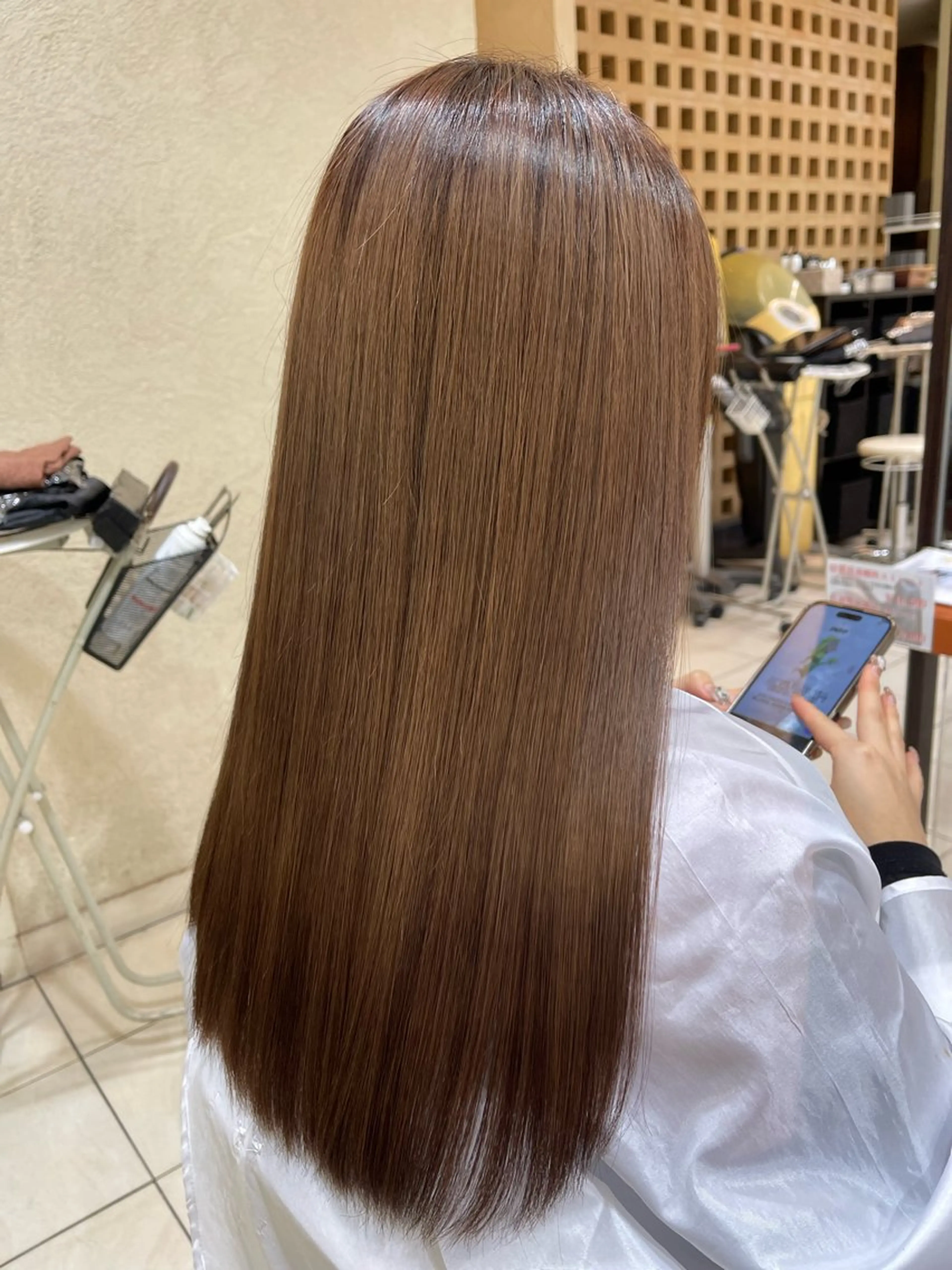 ロング カット ヘアカラー カネヒラ リョウスケのヘアスタイル