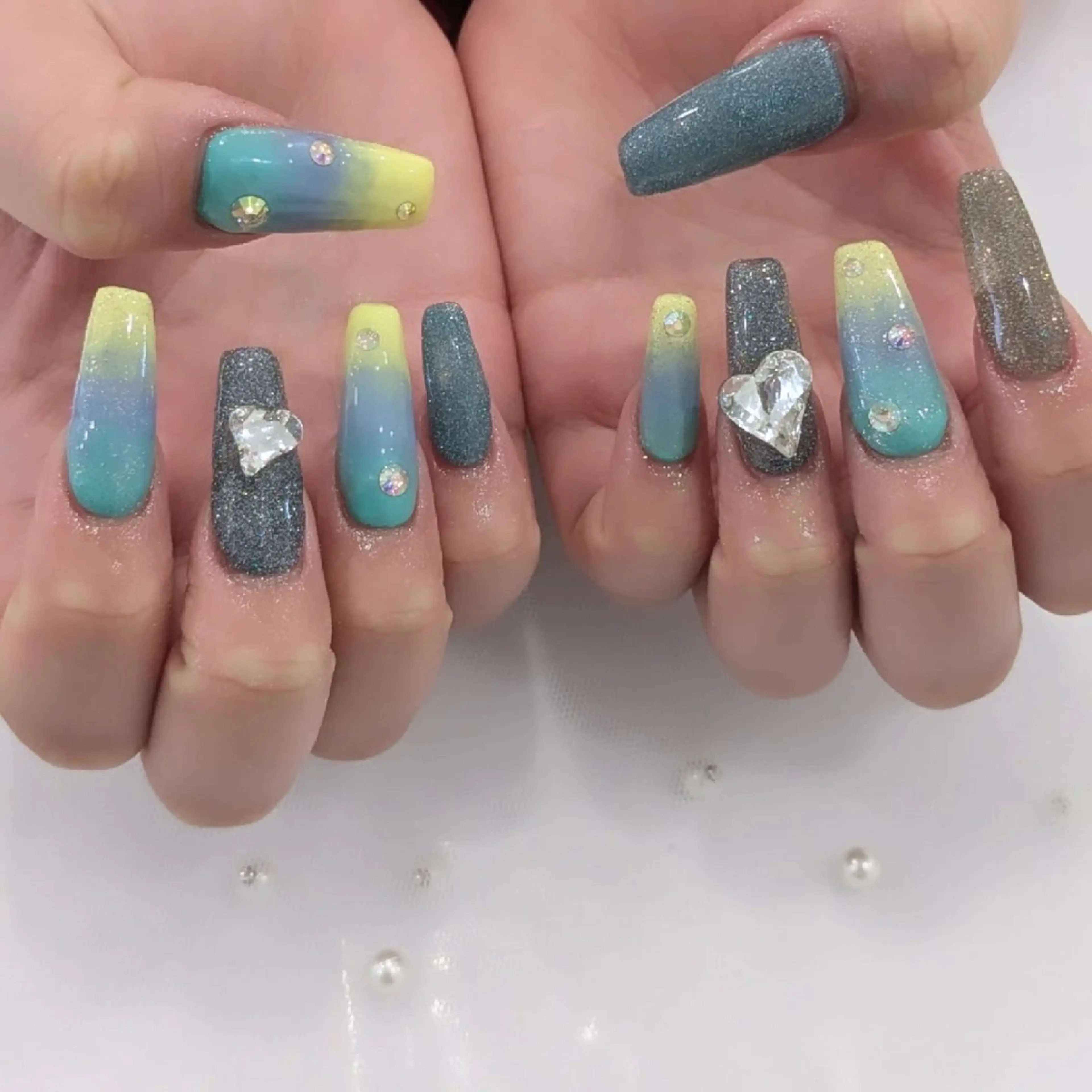 ネイル スカルプネイル Lily nail 船橋 yuki🍒のネイルデザイン