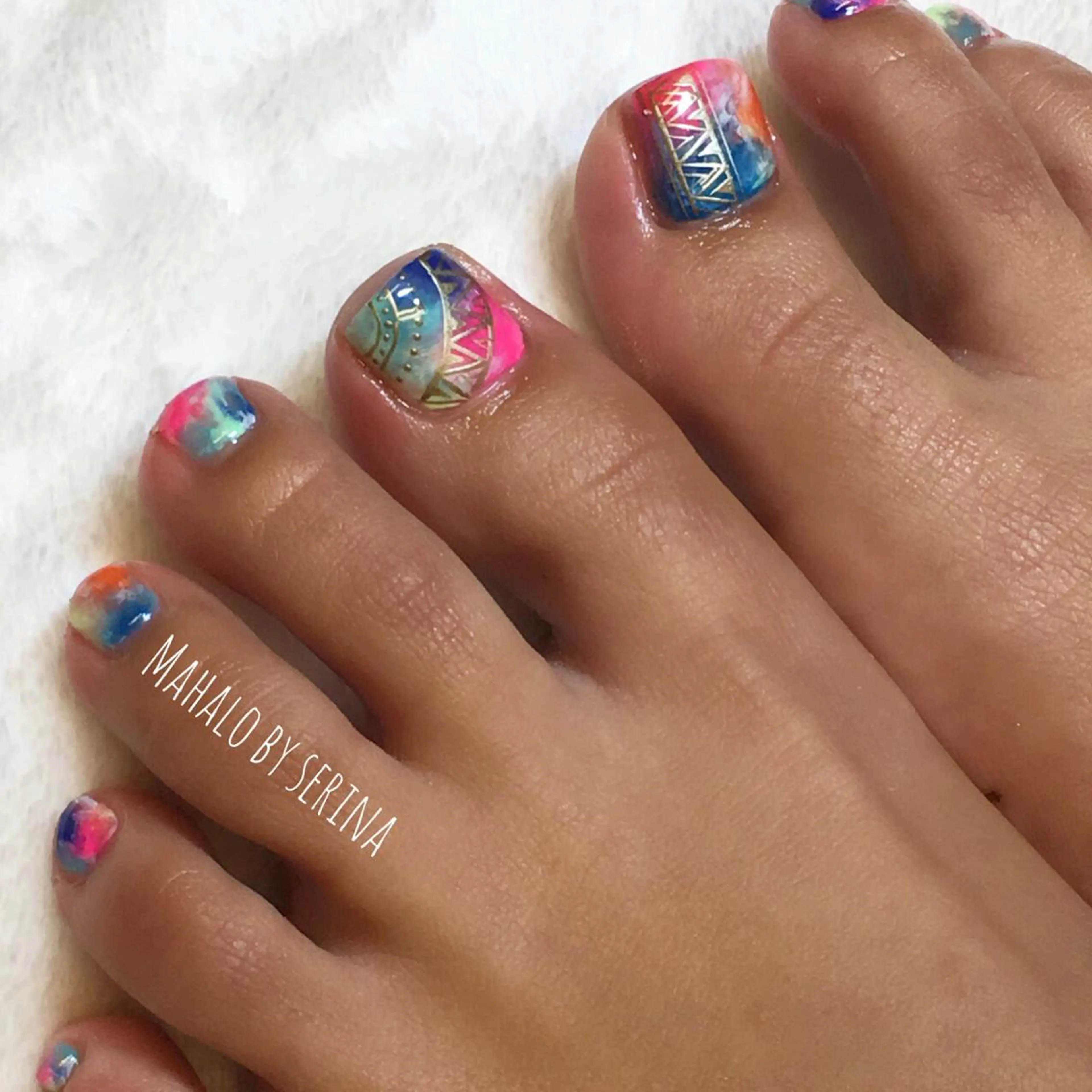 ショート ネイル SUNNY BAE. SERINAのネイルデザイン