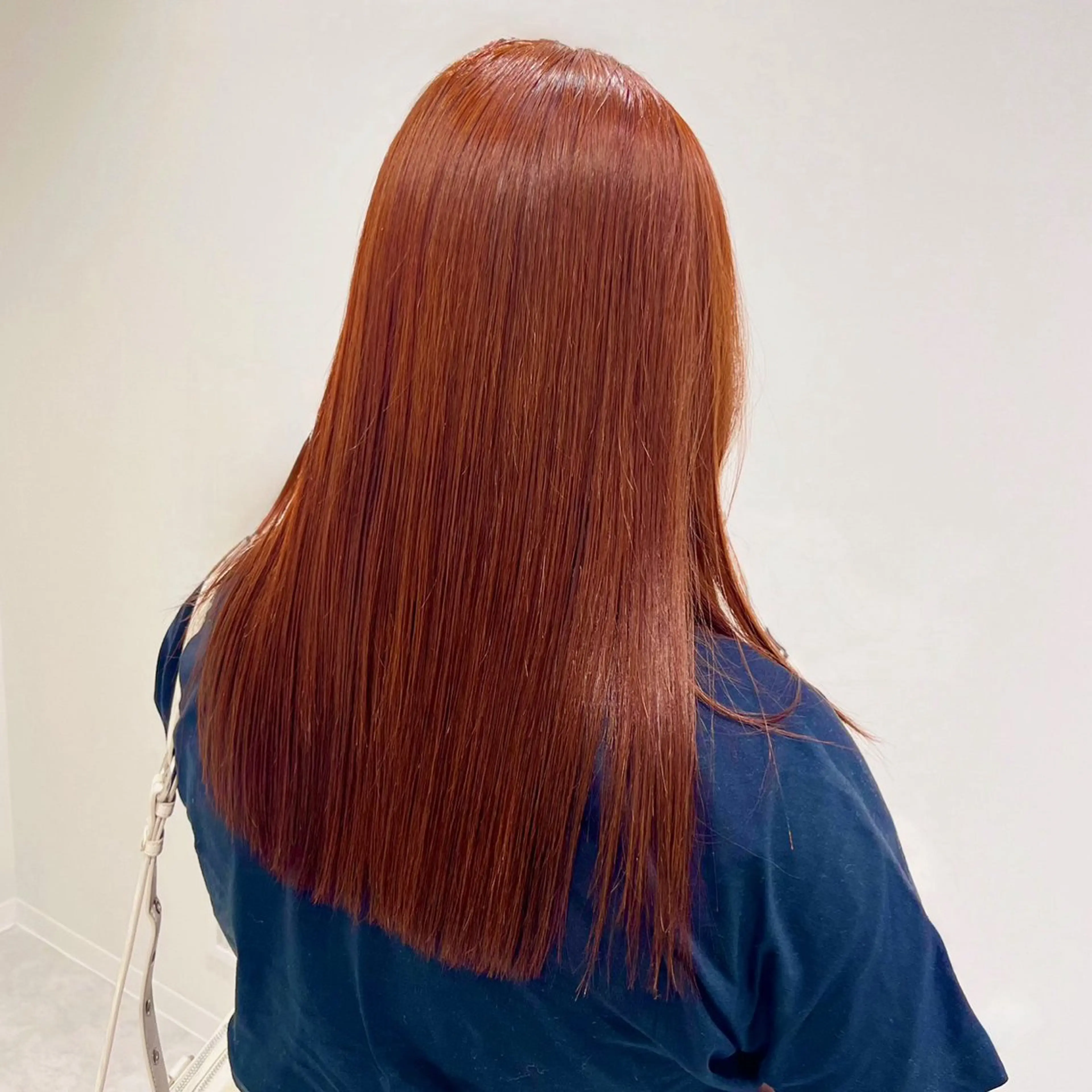 ロング ヘアカラー 💗暖色/ブリーチ/ レイヤー/横浜/メイのヘアスタイル
