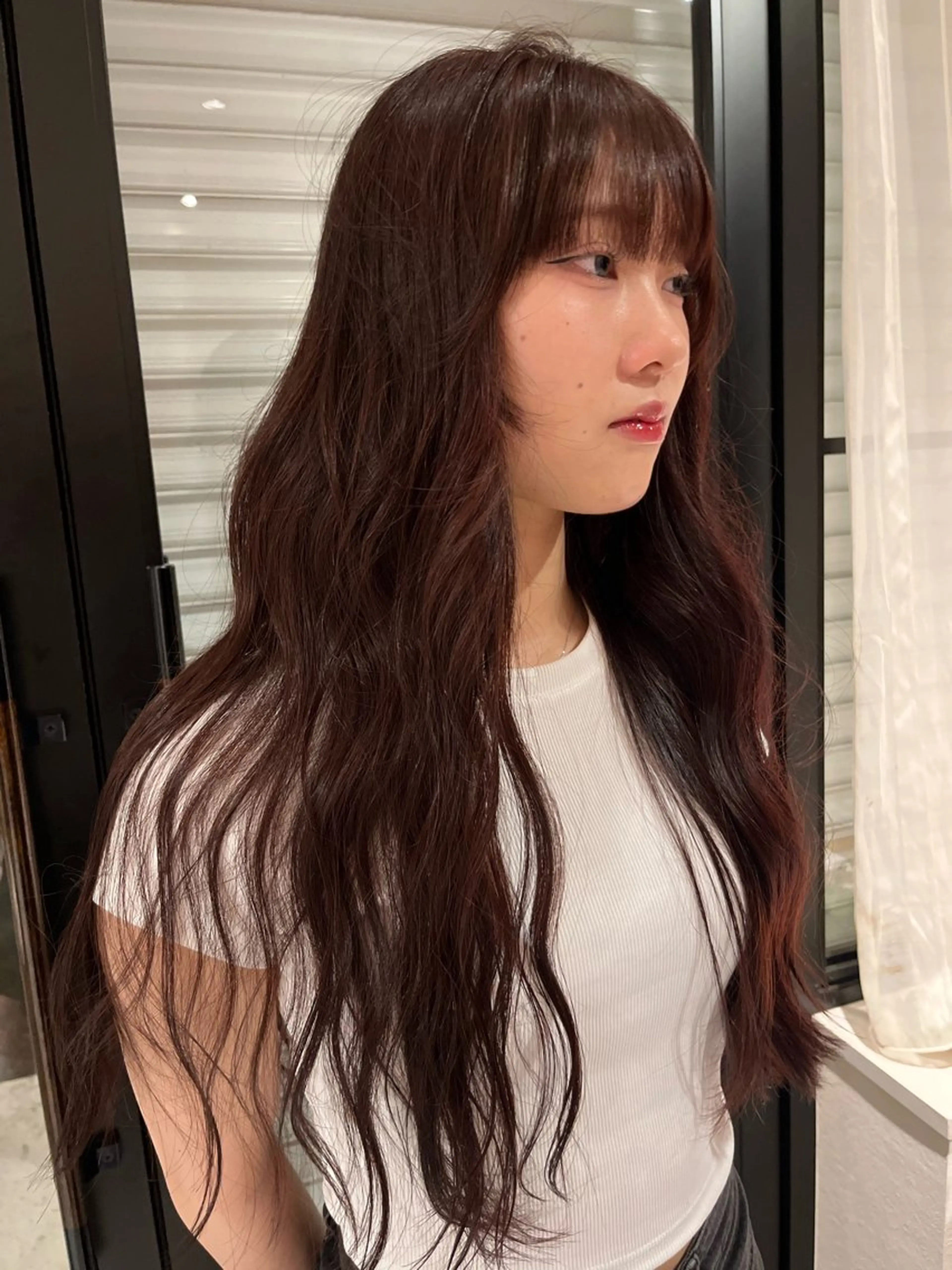 ロング 透明感カラー🫧 西 優希のヘアスタイル