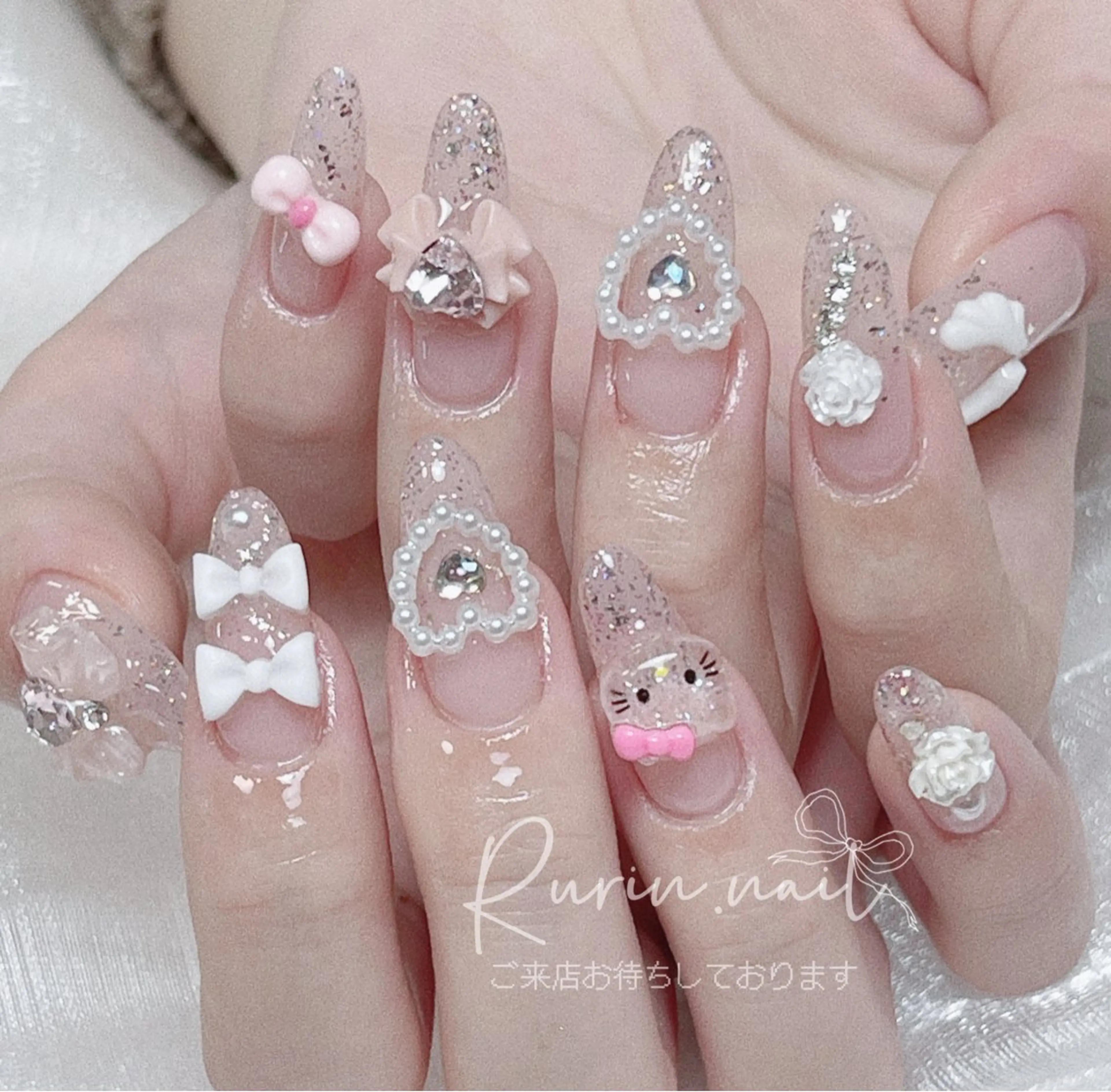 🎀持ち込みデザインアートコース🎀練習の写真