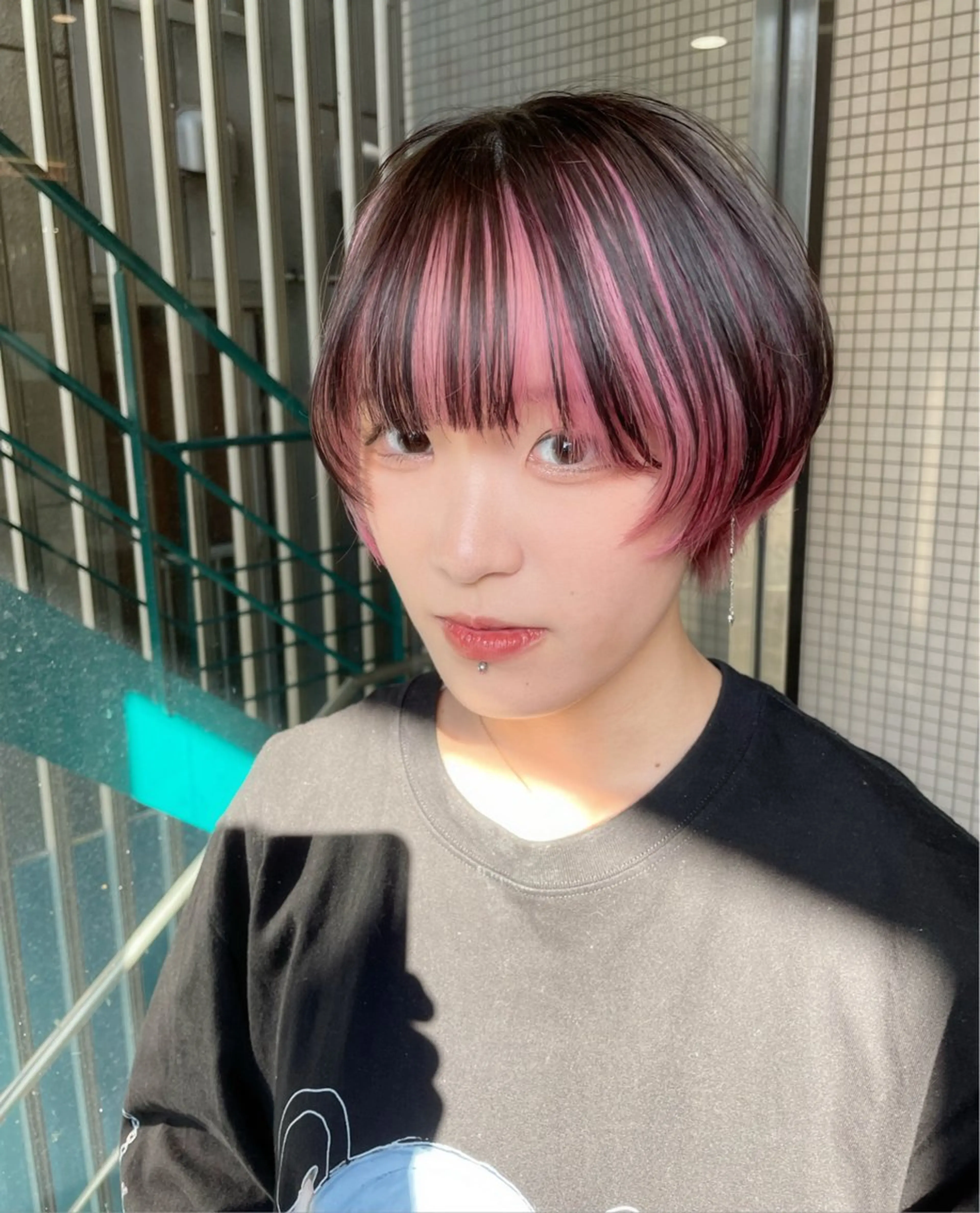 ショート カラー カット ヘアカラー 💫ダブルカラー💫 池袋西口・泡渕✂️のヘアスタイル
