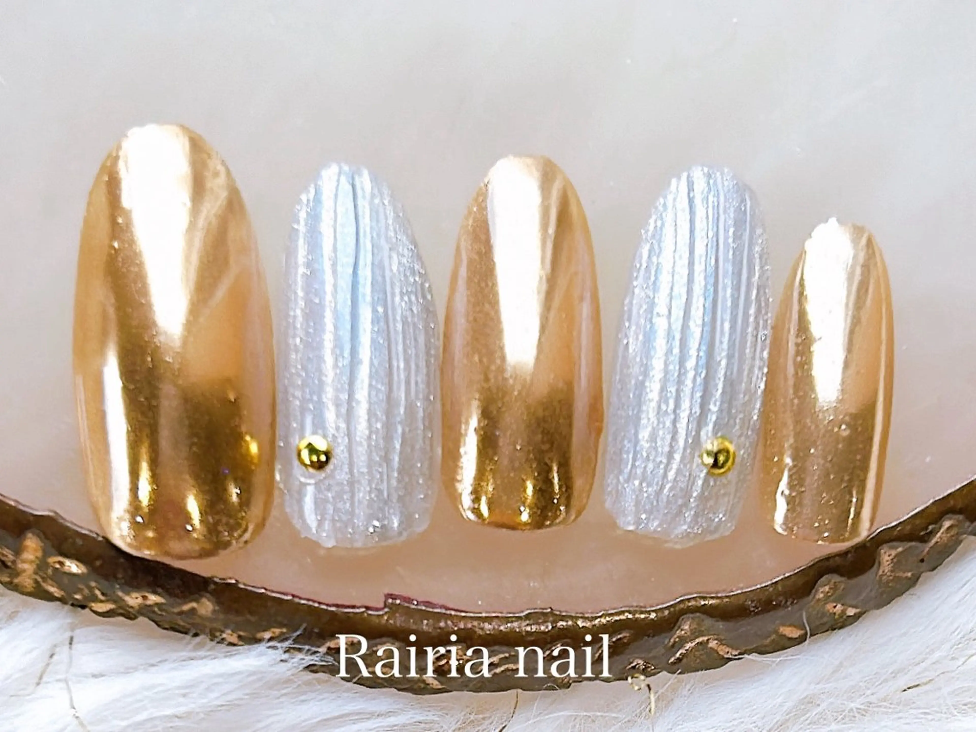 ネイル アートネイル ジェルネイル 持ち込み ニュアンスネイル パラジェル Rairia nail本八幡店のネイルデザイン