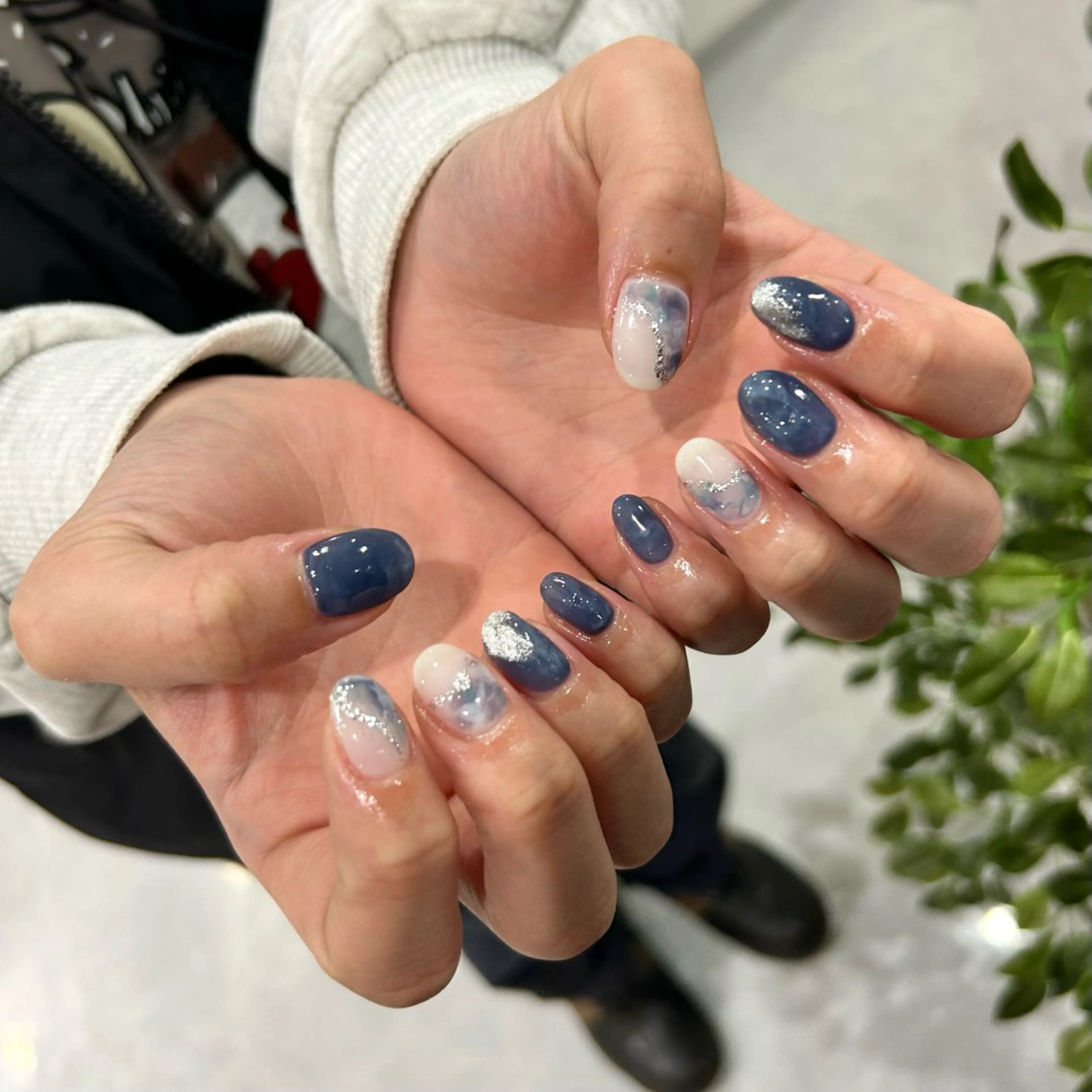 ネイル 持ち込み ニュアンスネイル RYO ／Amourのネイルデザイン
