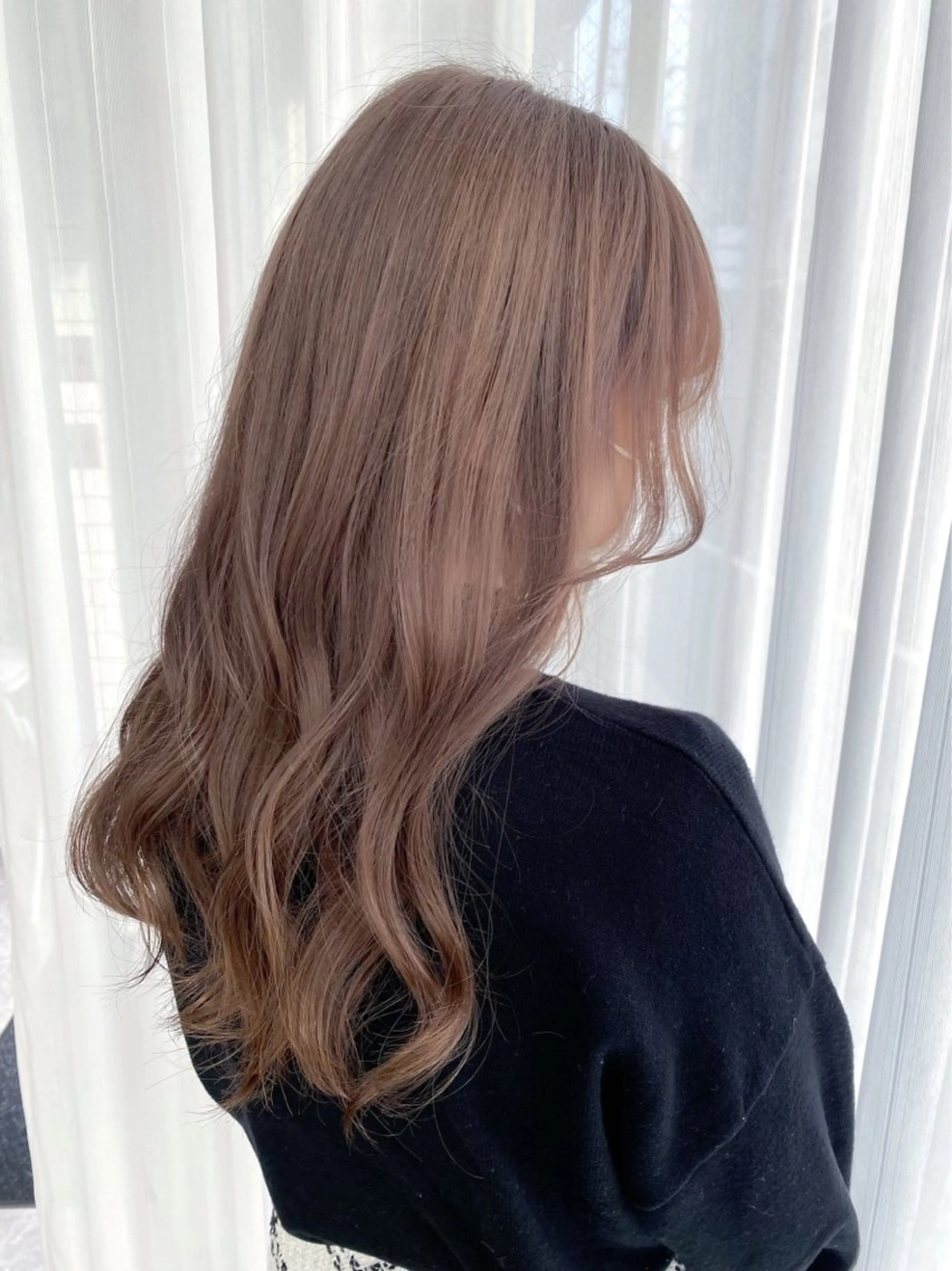 ロング カット ヘアカラー トリートメント haruya/ボブ/ ショート/髪質改善のヘアスタイル