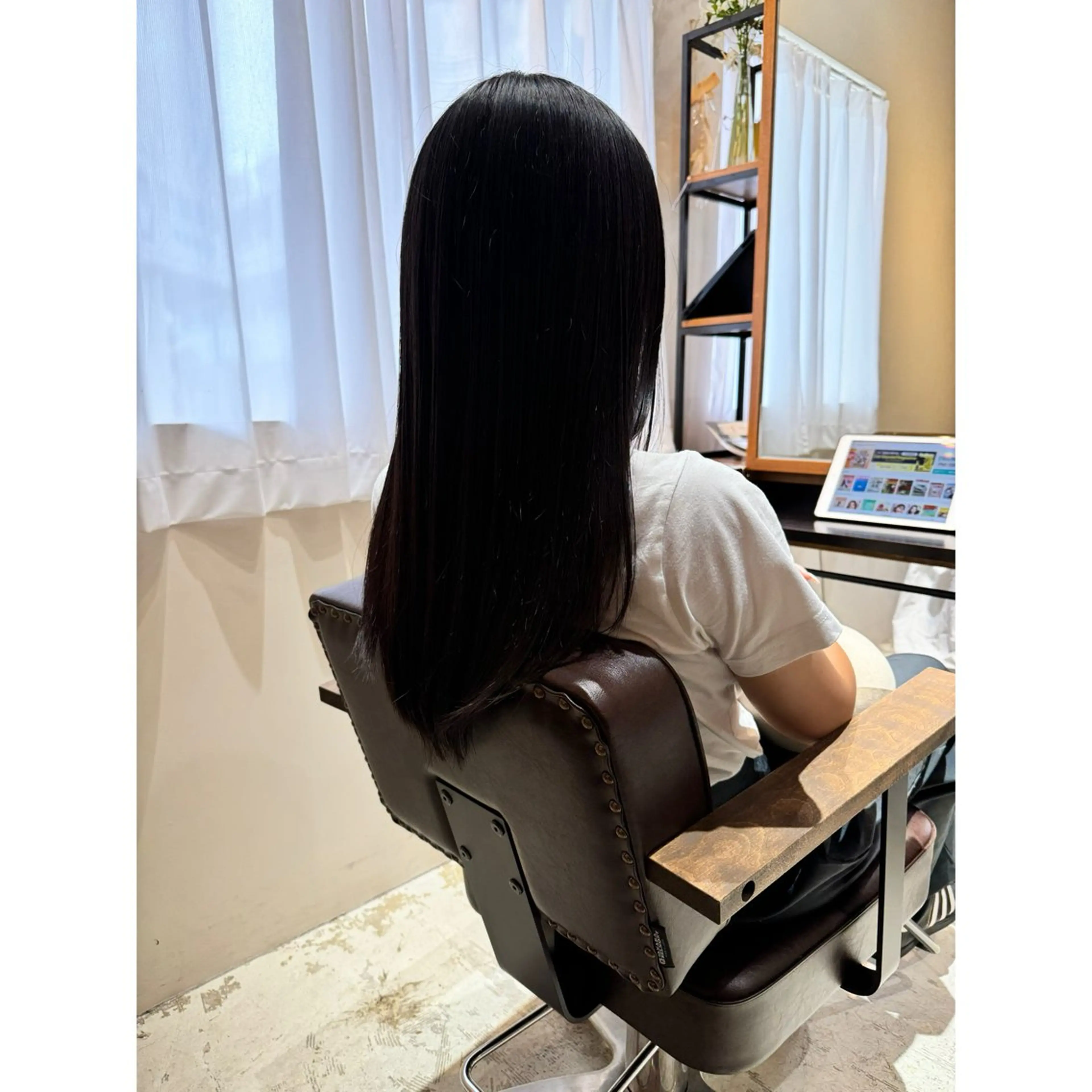 ロング カット 喜友名洸季 anoneのヘアスタイル