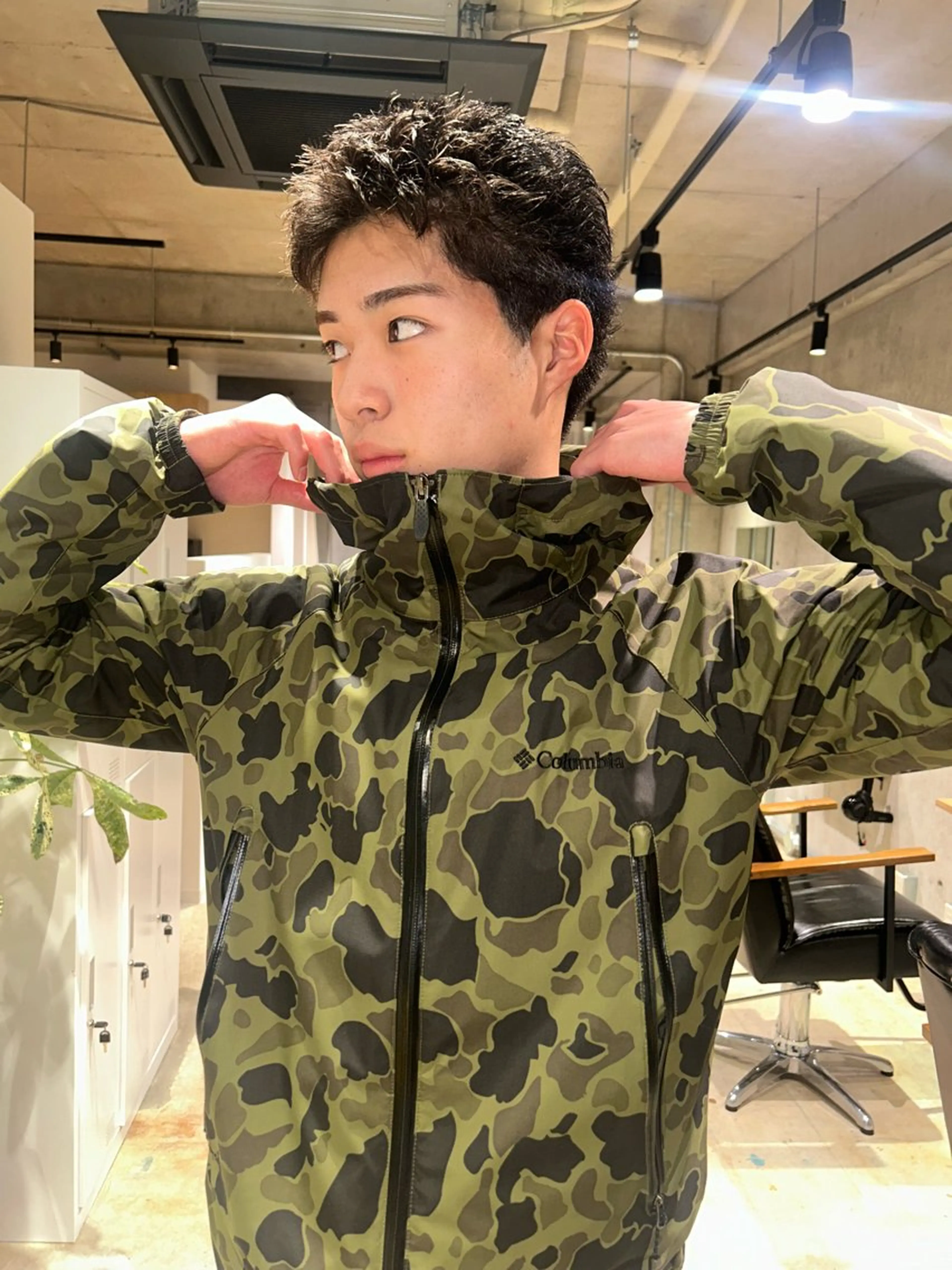 メンズ カット パーマ siki 大阪福島 エンドウハルのヘアスタイル
